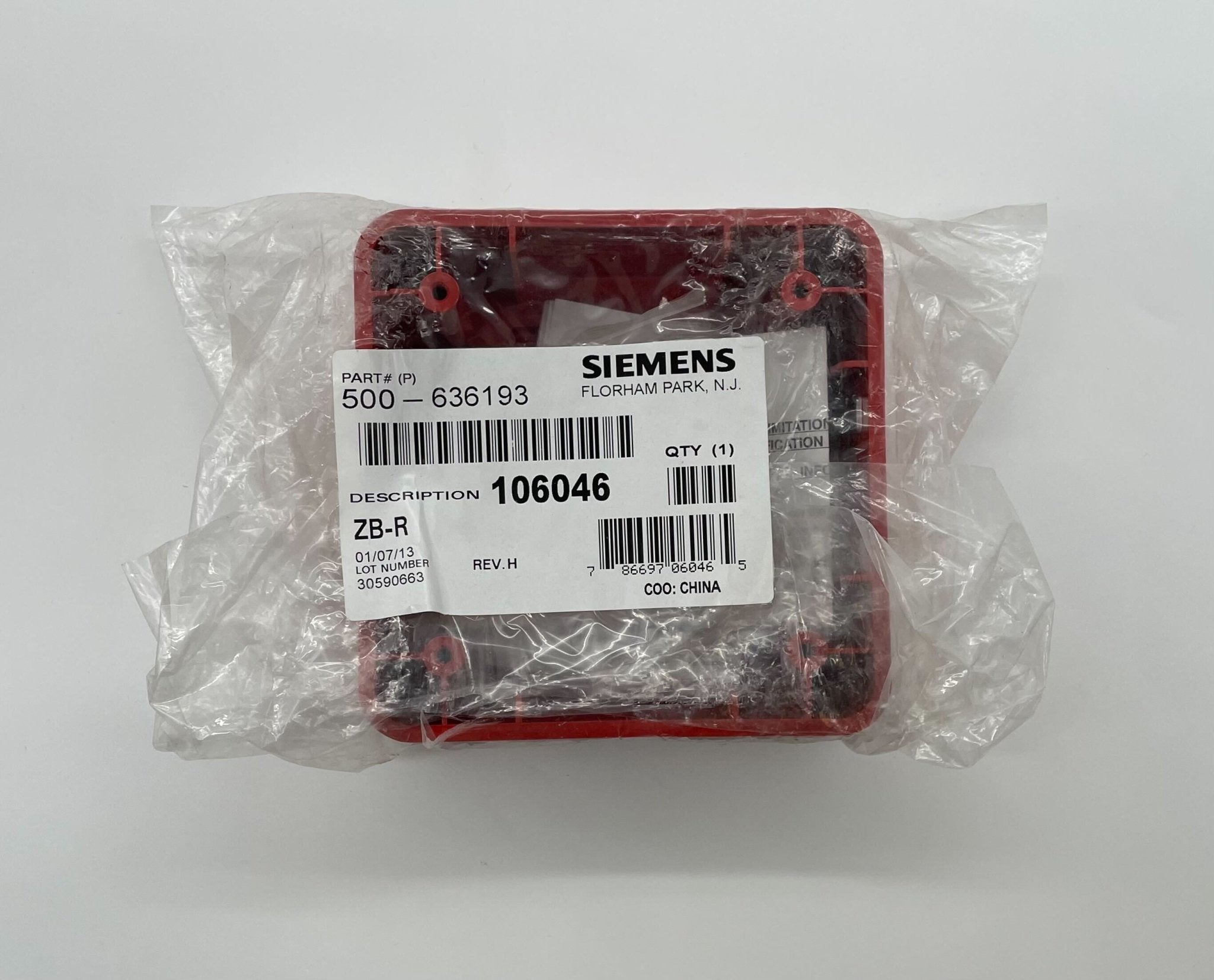 Siemens ZB-R - The Fire Alarm Supplier