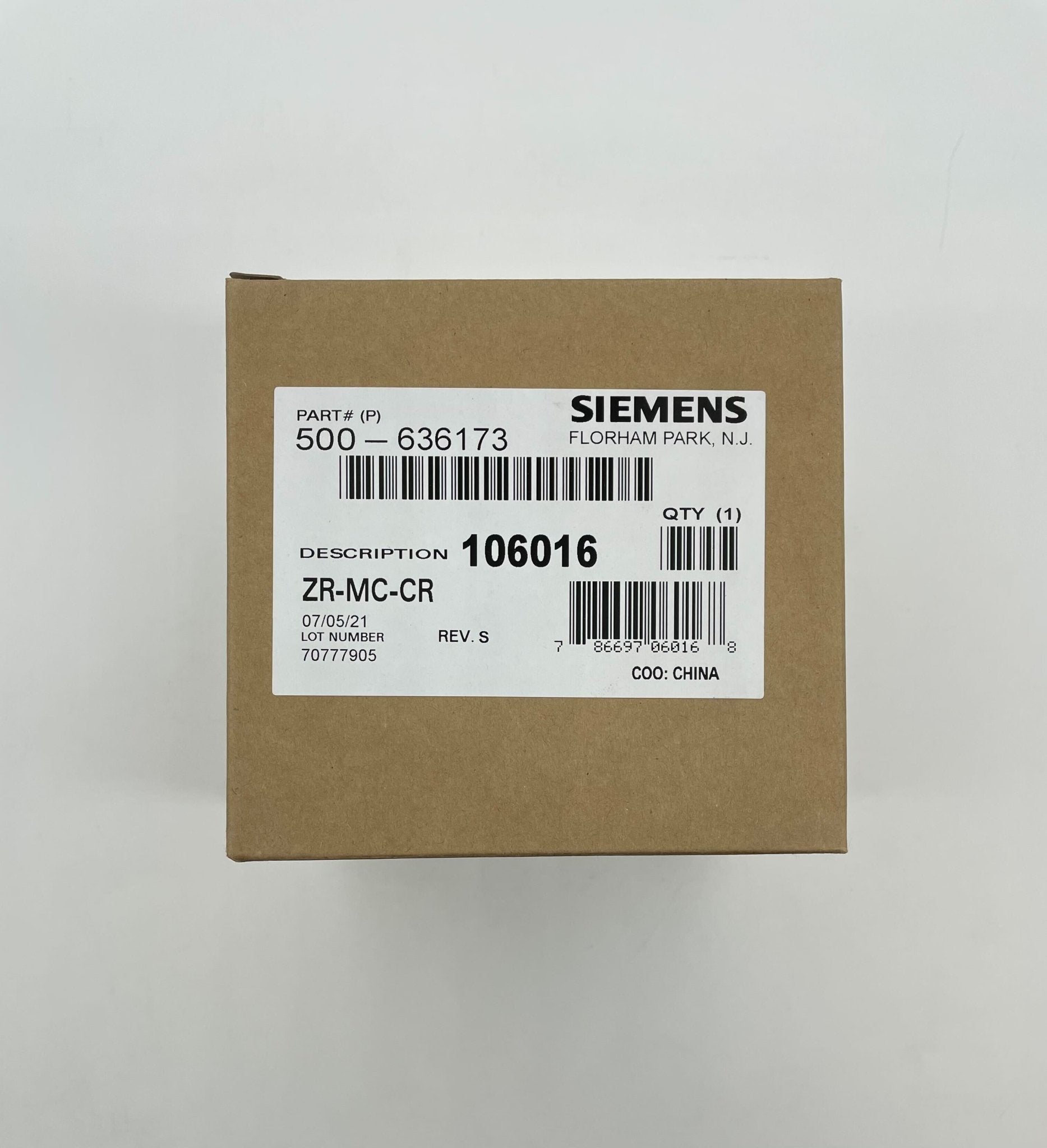 Siemens ZR-MC-CR Multi-Candela Strobe Ceiling - The Fire Alarm Supplier