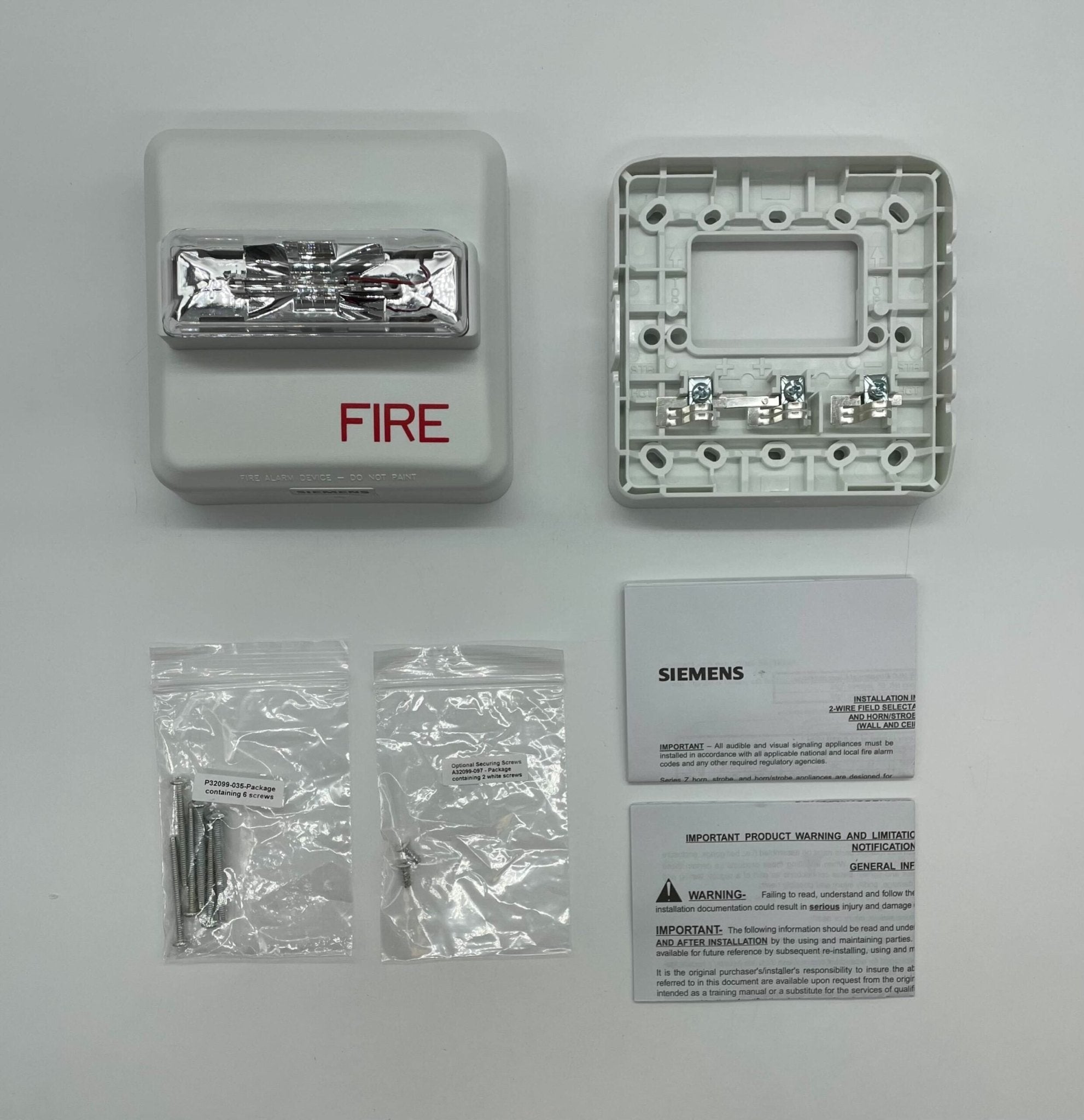 Siemens ZR-MC-W - The Fire Alarm Supplier