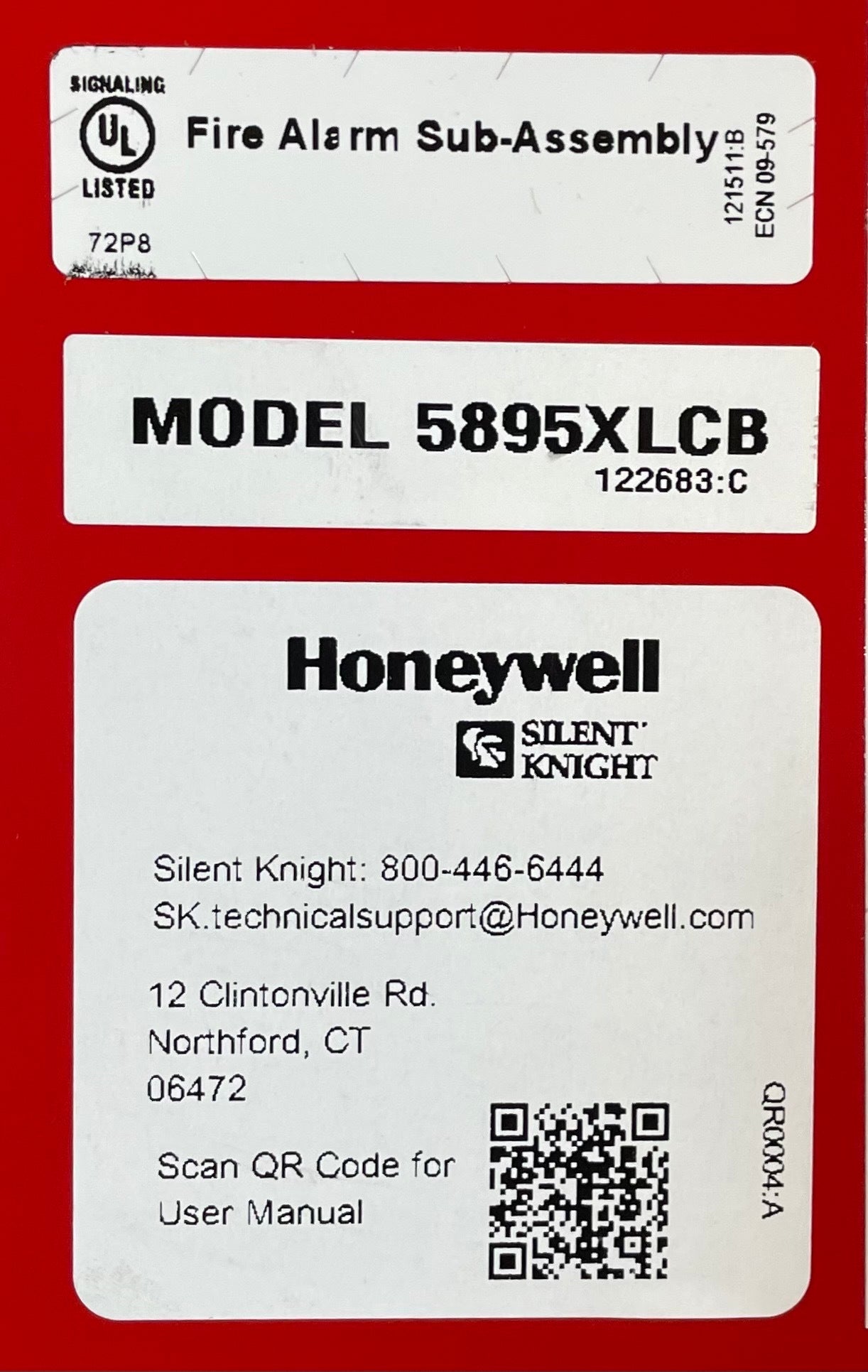 Silent Knight 005895XLCB - The Fire Alarm Supplier