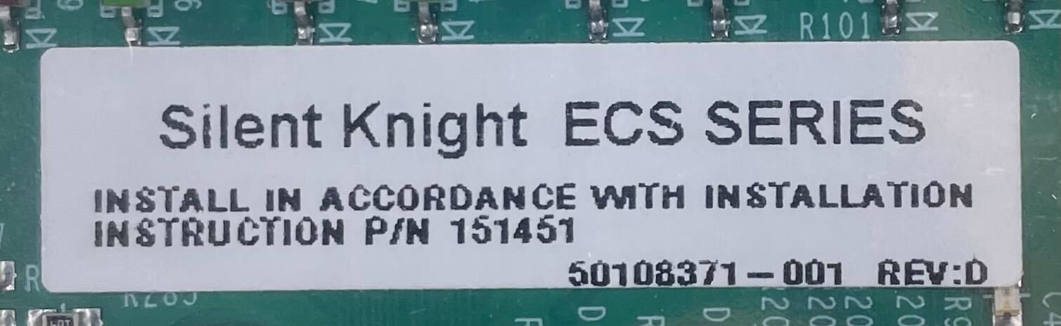 Silent Knight ECS-RVM - The Fire Alarm Supplier