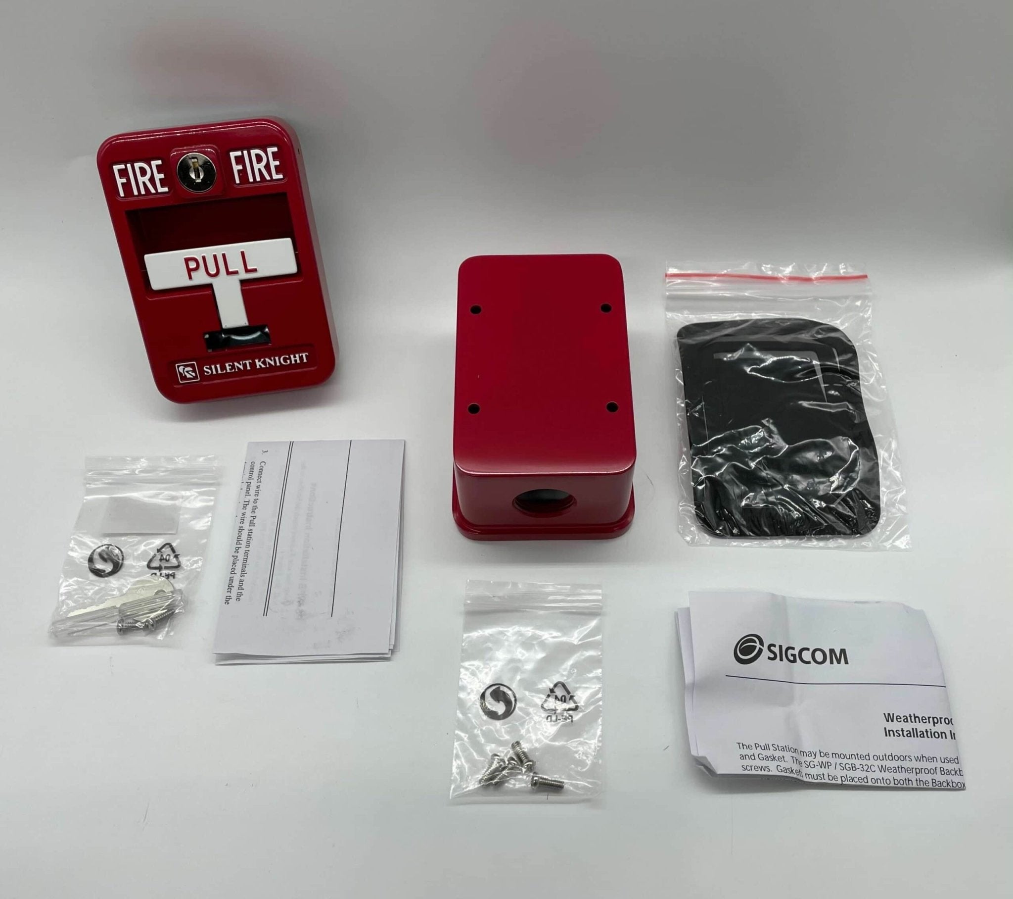 Silent Knight PS-SATK-WP Outdoor Pull Station - The Fire Alarm Supplier