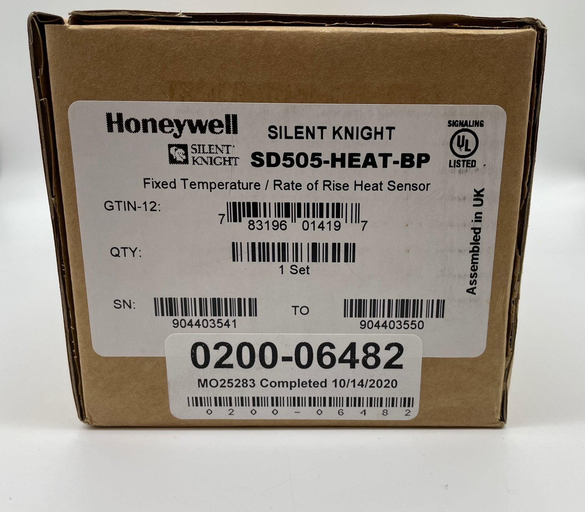Silent Knight SD505-HEAT-BP Addressable Heat Detector Bulk Pack 10 Units - The Fire Alarm Supplier