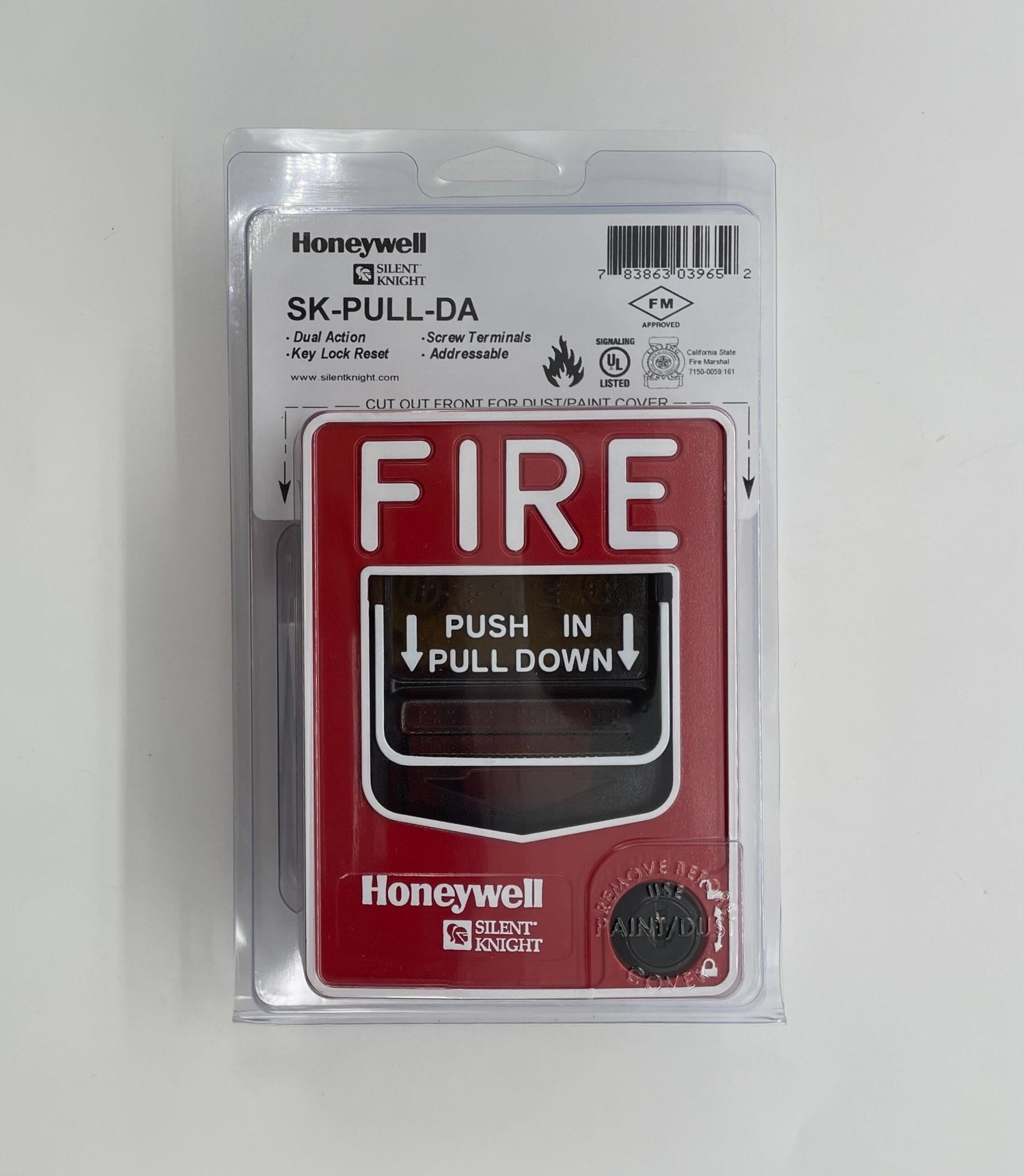 Silent Knight SK-PULL-DA Dual Action Pull Station - The Fire Alarm Supplier