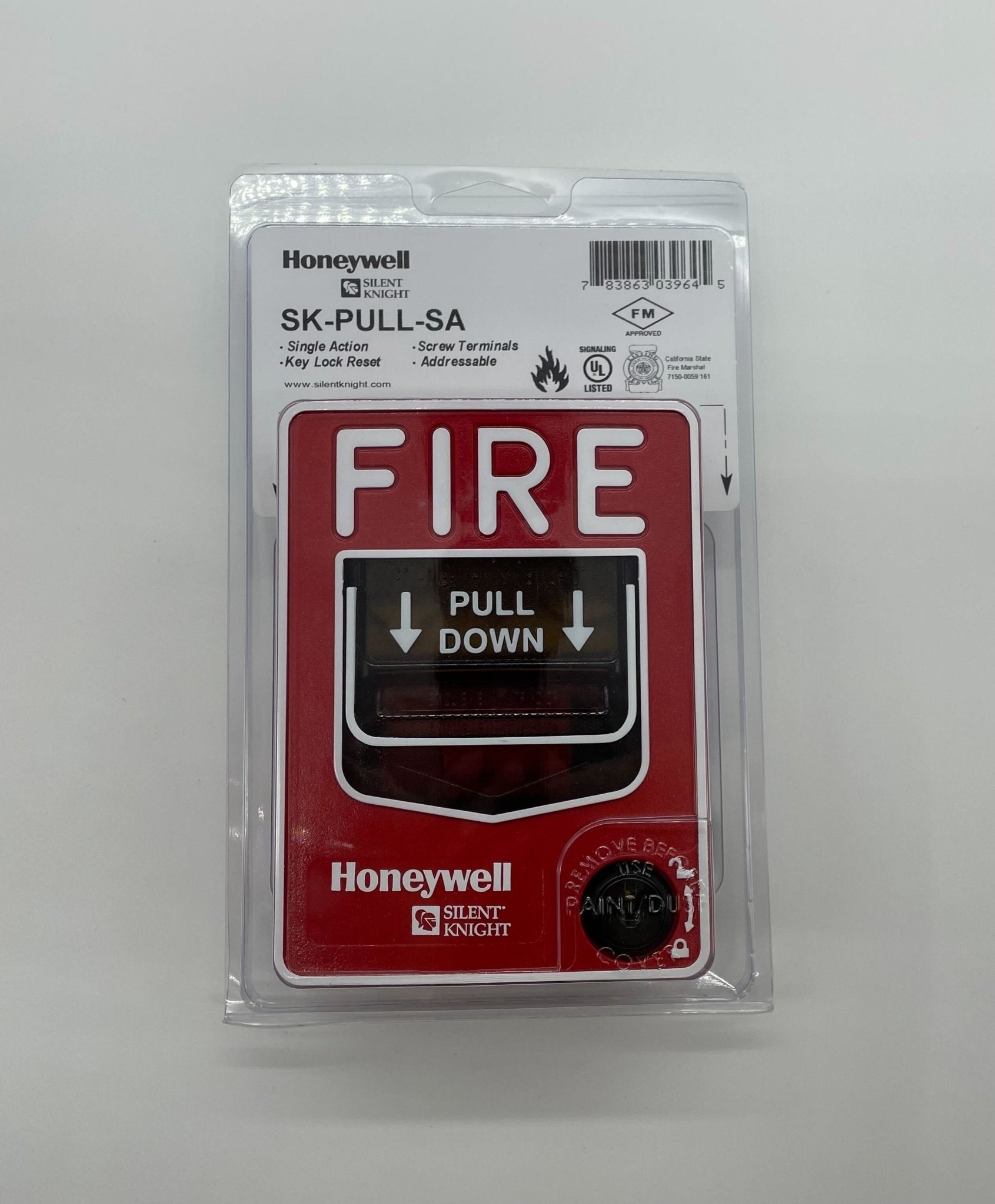 Silent Knight SK-PULL-SA Single Action Pull Station - The Fire Alarm Supplier