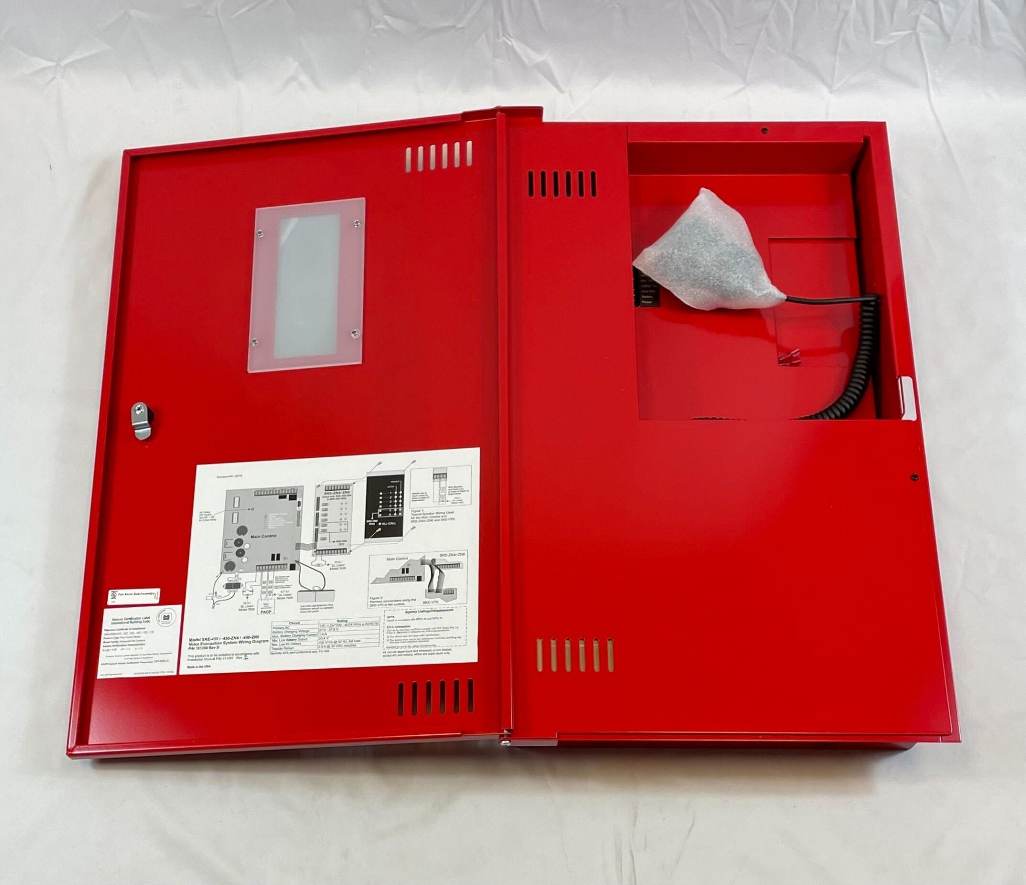 Silent Knight SKE-450 Voice Evacuation System - The Fire Alarm Supplier