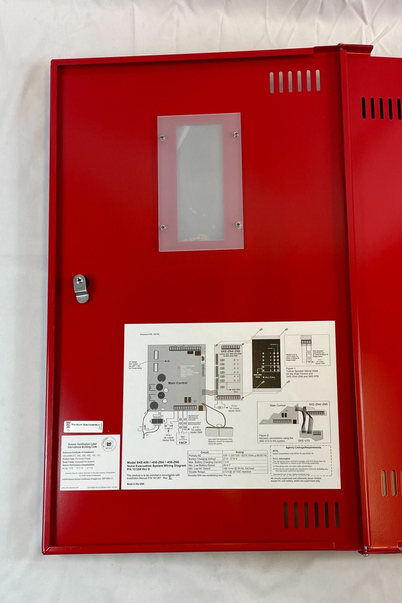 Silent Knight SKE-450 Voice Evacuation System - The Fire Alarm Supplier