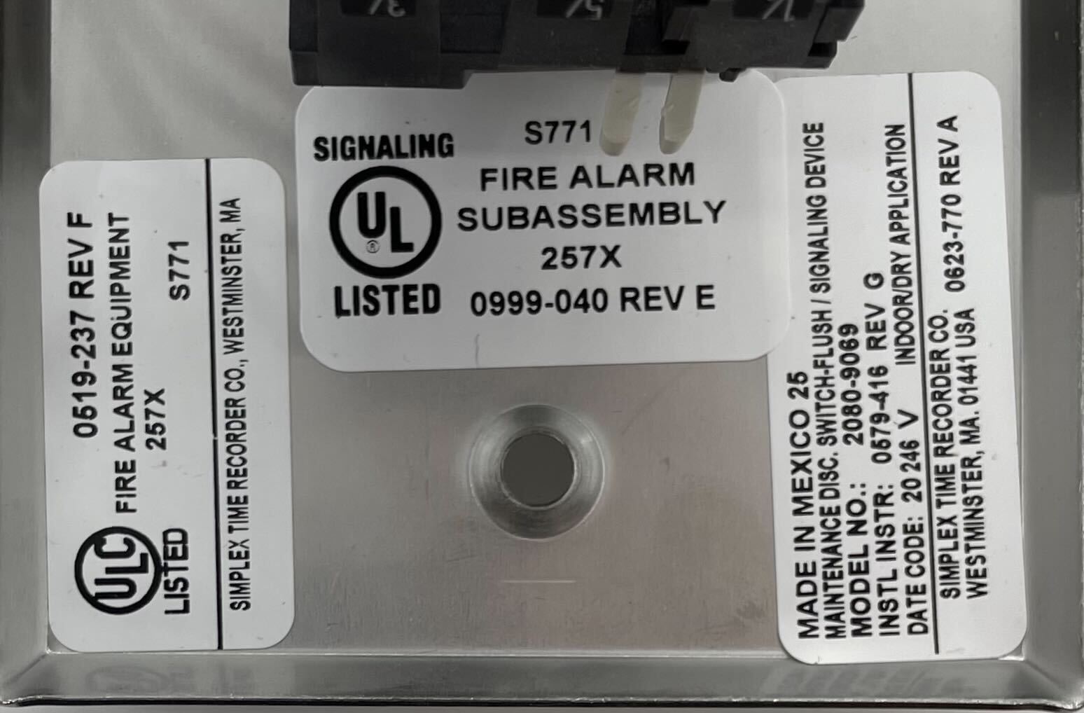 Simplex 2080-9069 - The Fire Alarm Supplier