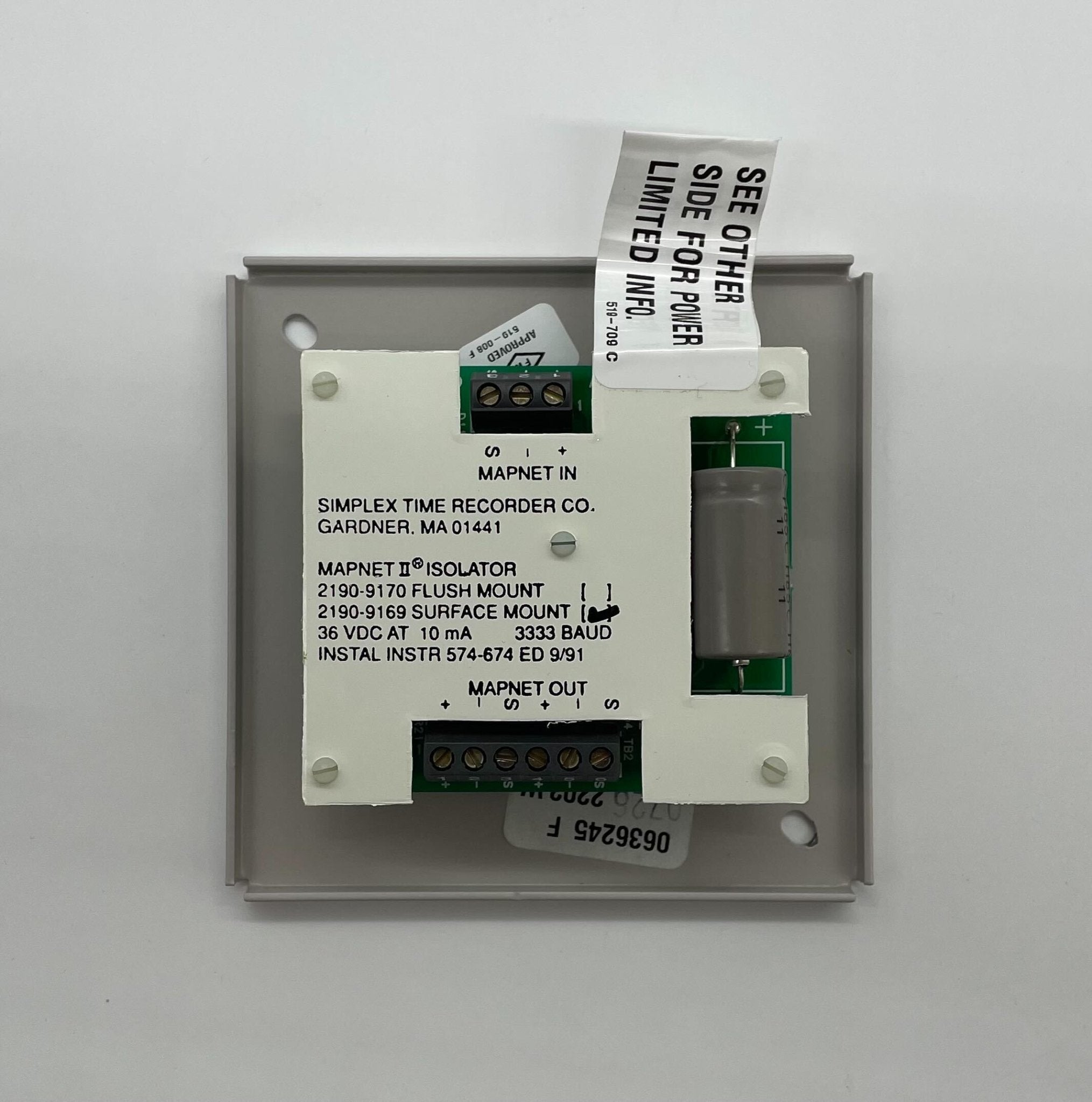 Simplex 2190-9169 - The Fire Alarm Supplier