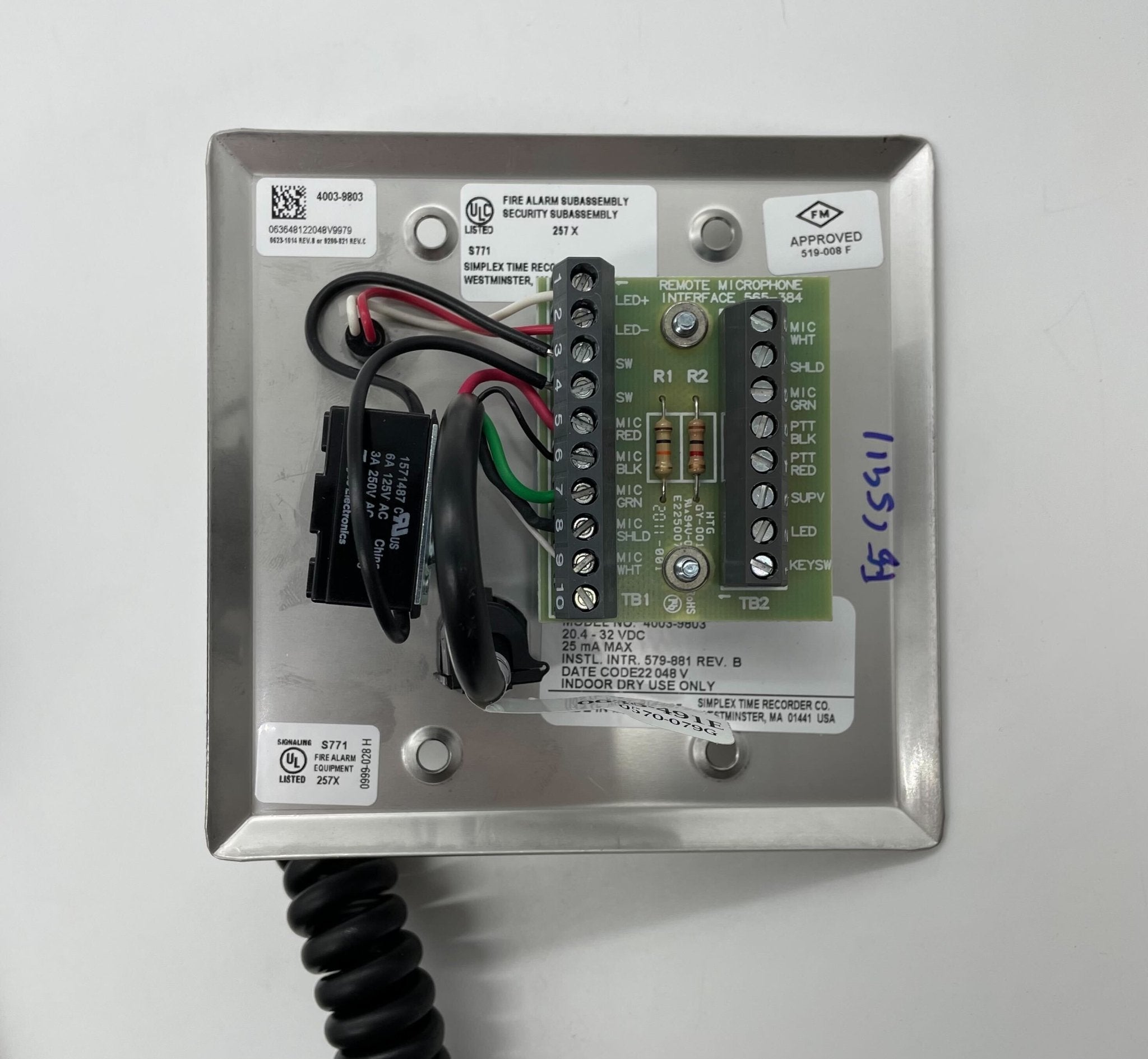 Simplex 4003-9803 - The Fire Alarm Supplier