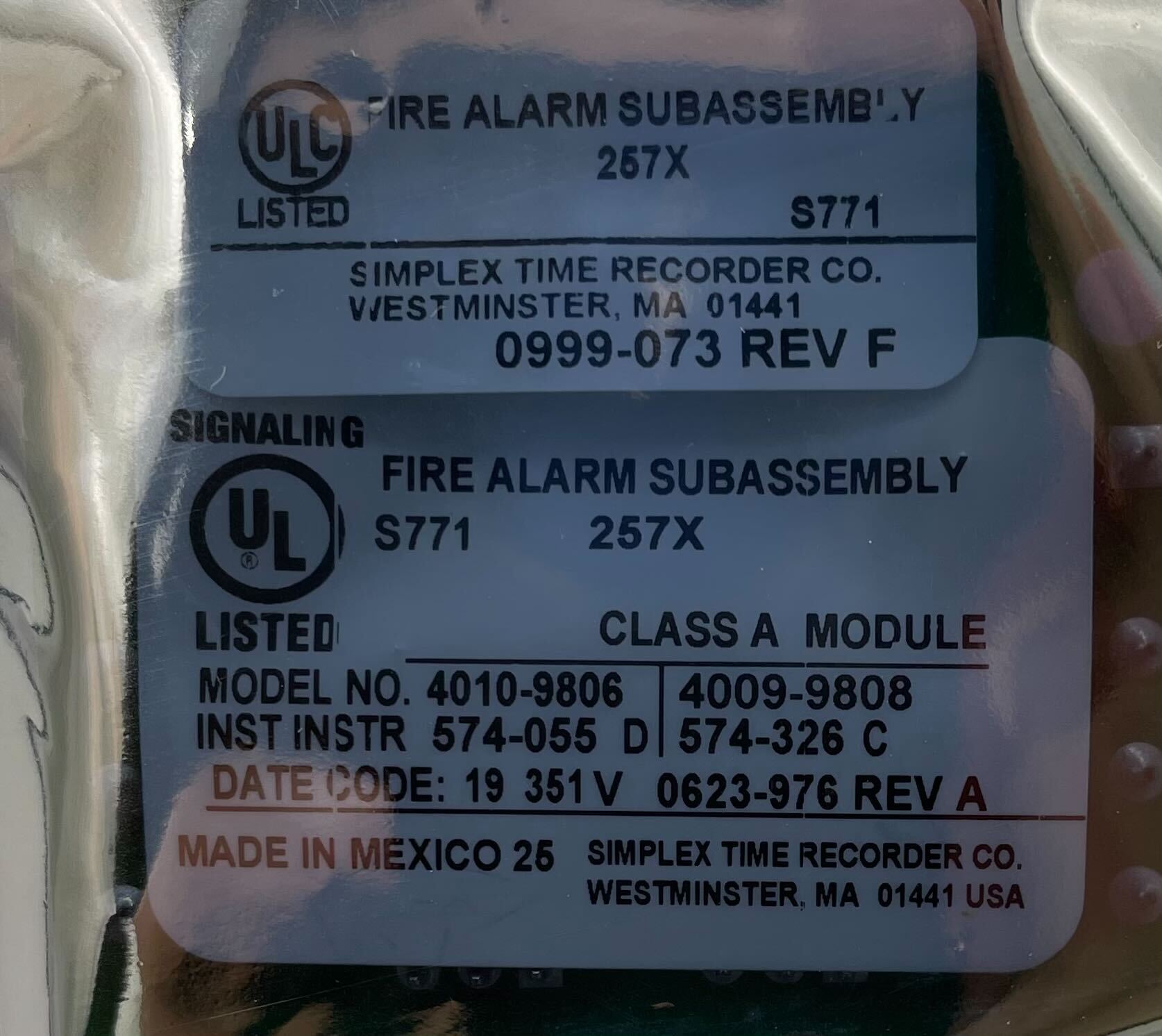 Simplex 4010-9806 Class A Nac Adapter - The Fire Alarm Supplier