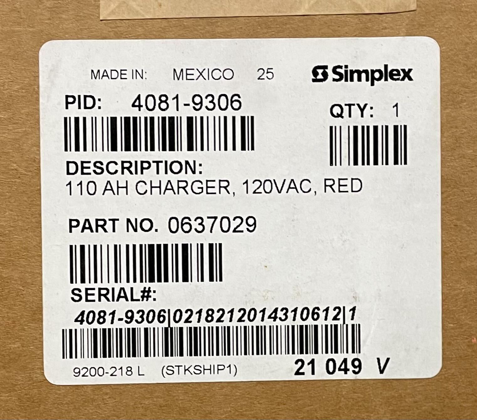 Simplex 4081-9306 - The Fire Alarm Supplier