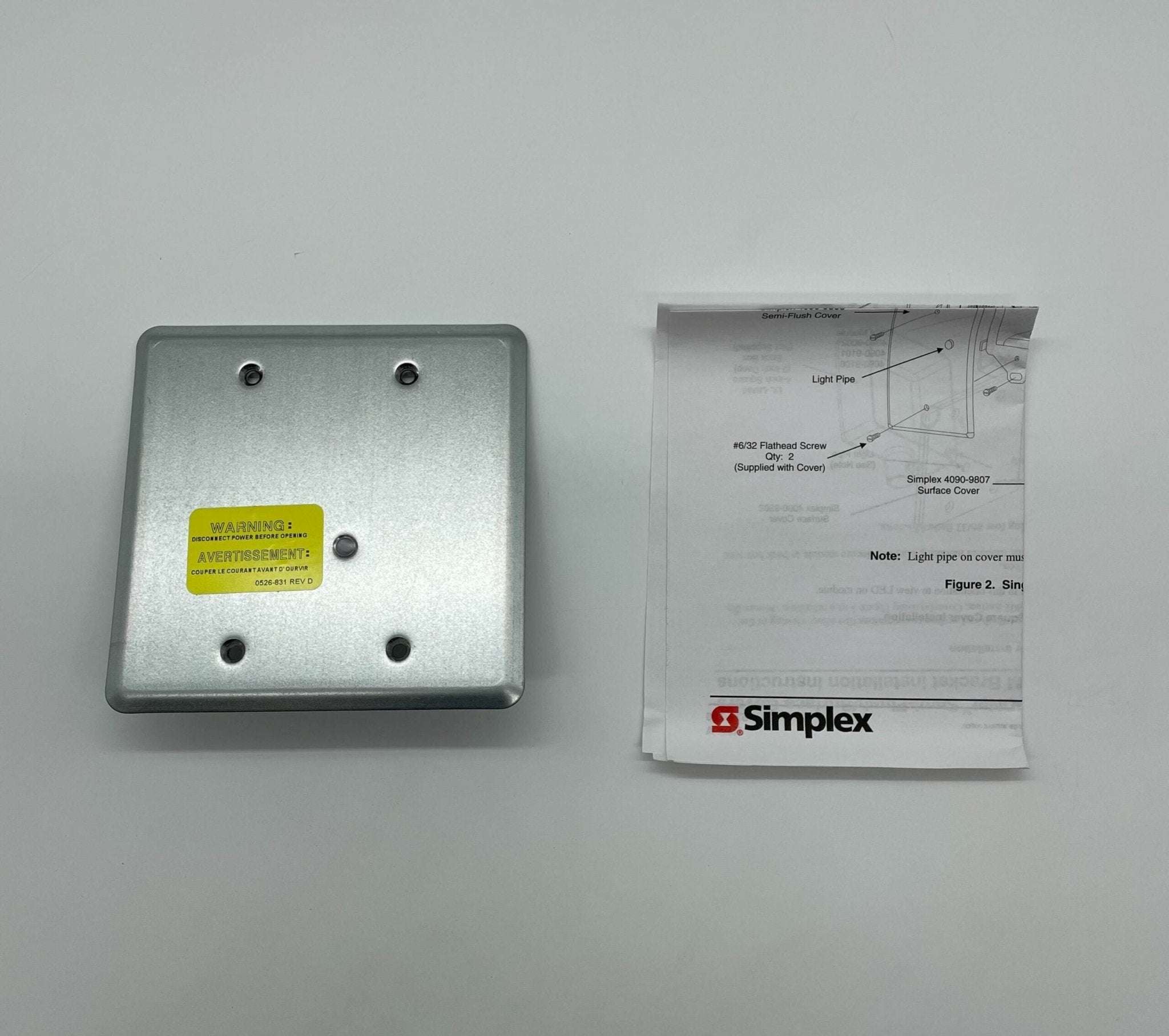 Simplex 4090-9801 Cover Plate - The Fire Alarm Supplier
