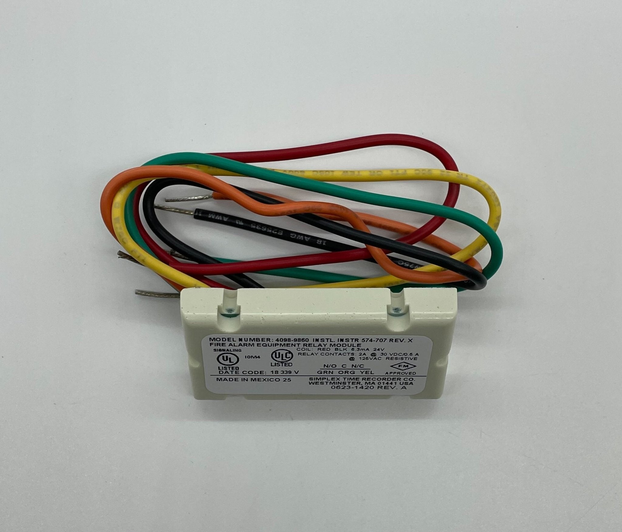 Simplex 4098-9860 2-Wire Relay For 4098-9780 - The Fire Alarm Supplier