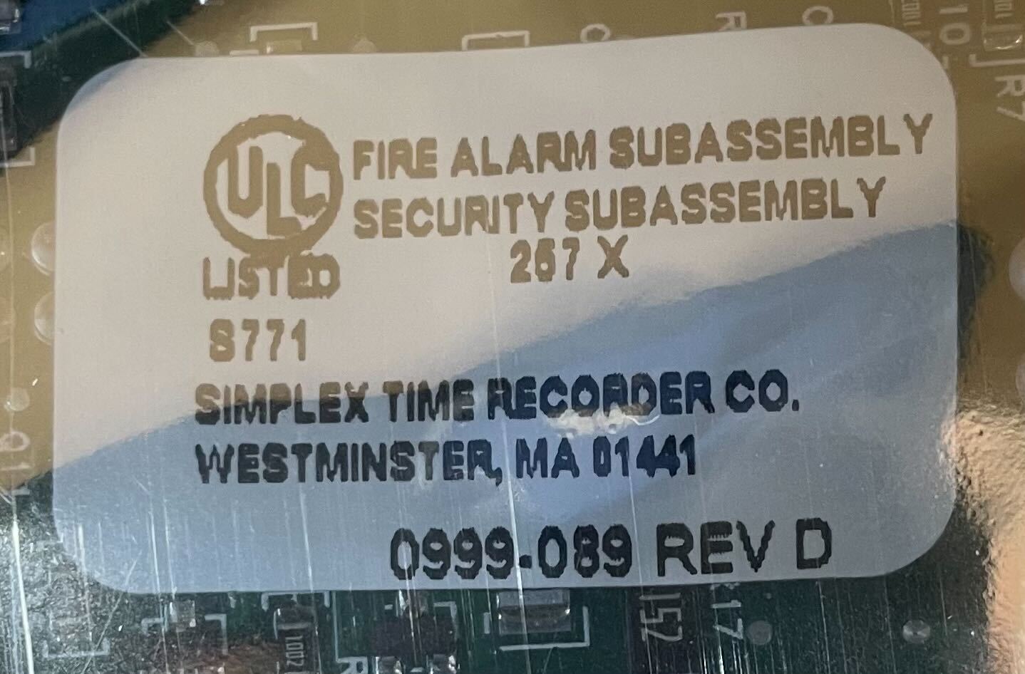 Simplex 4100-5116 - The Fire Alarm Supplier