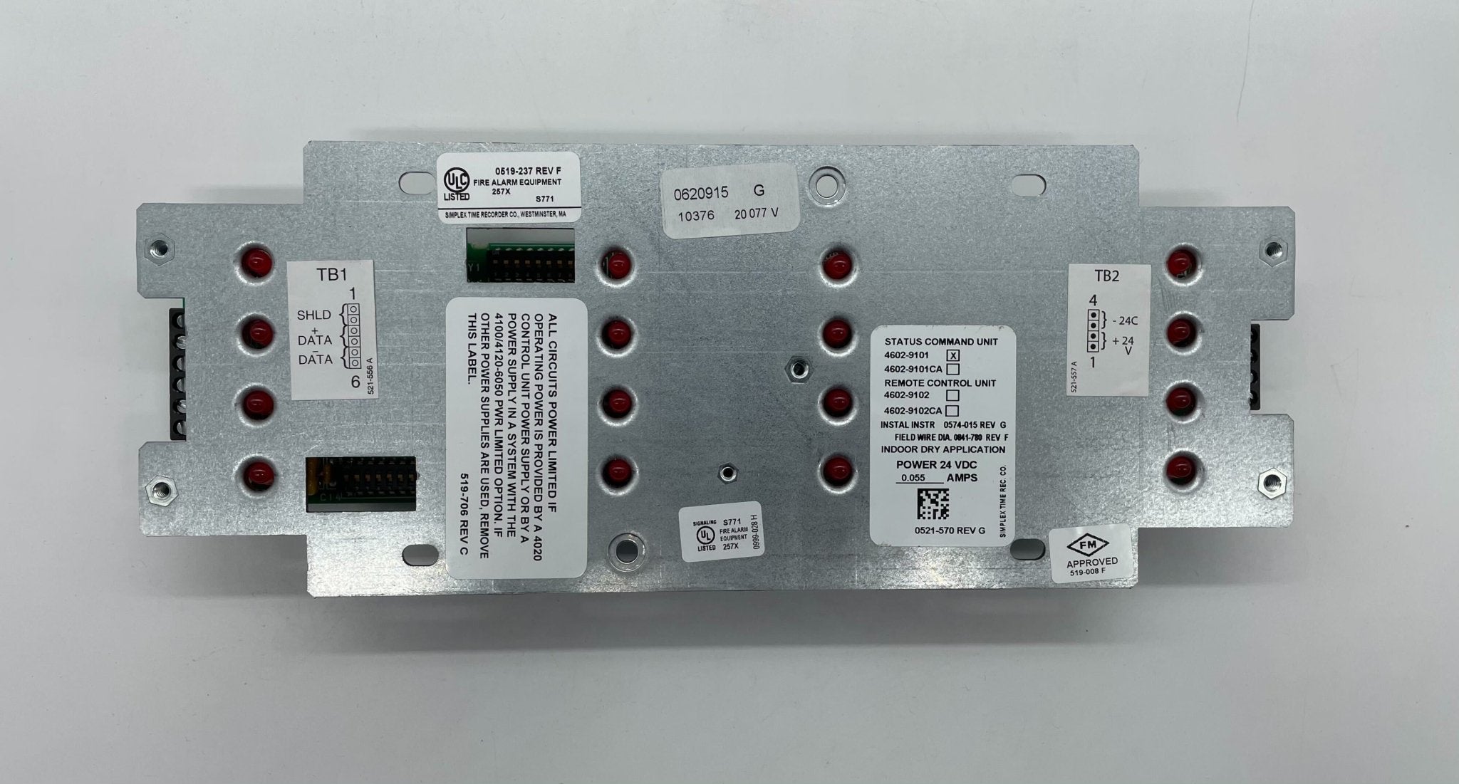 Simplex 4602-9101 Serial Annunciator - The Fire Alarm Supplier