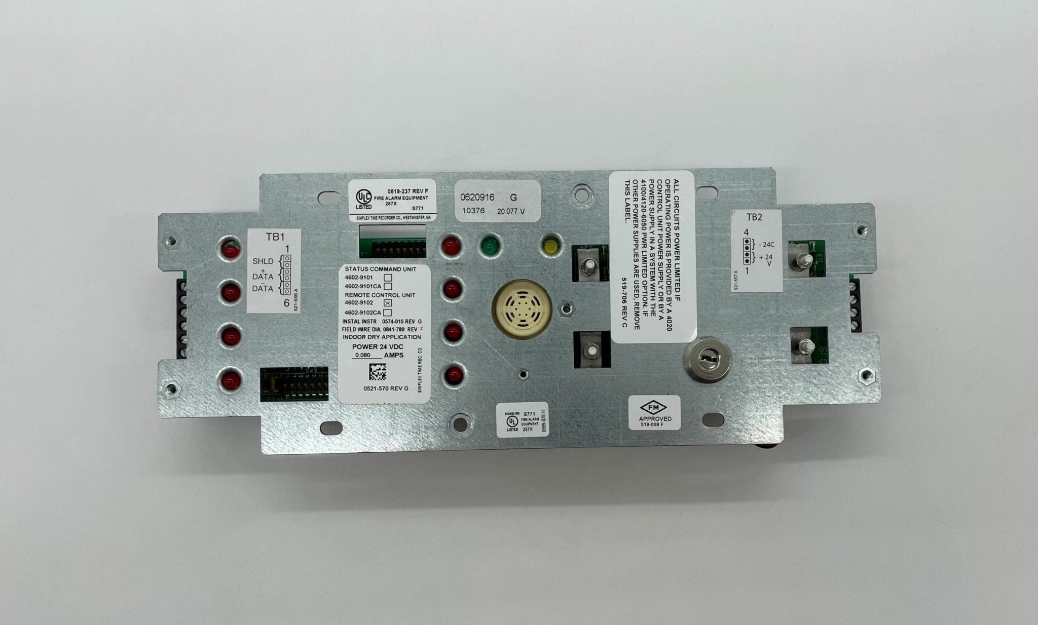 Simplex 4602-9102 Serial Annunciator - The Fire Alarm Supplier