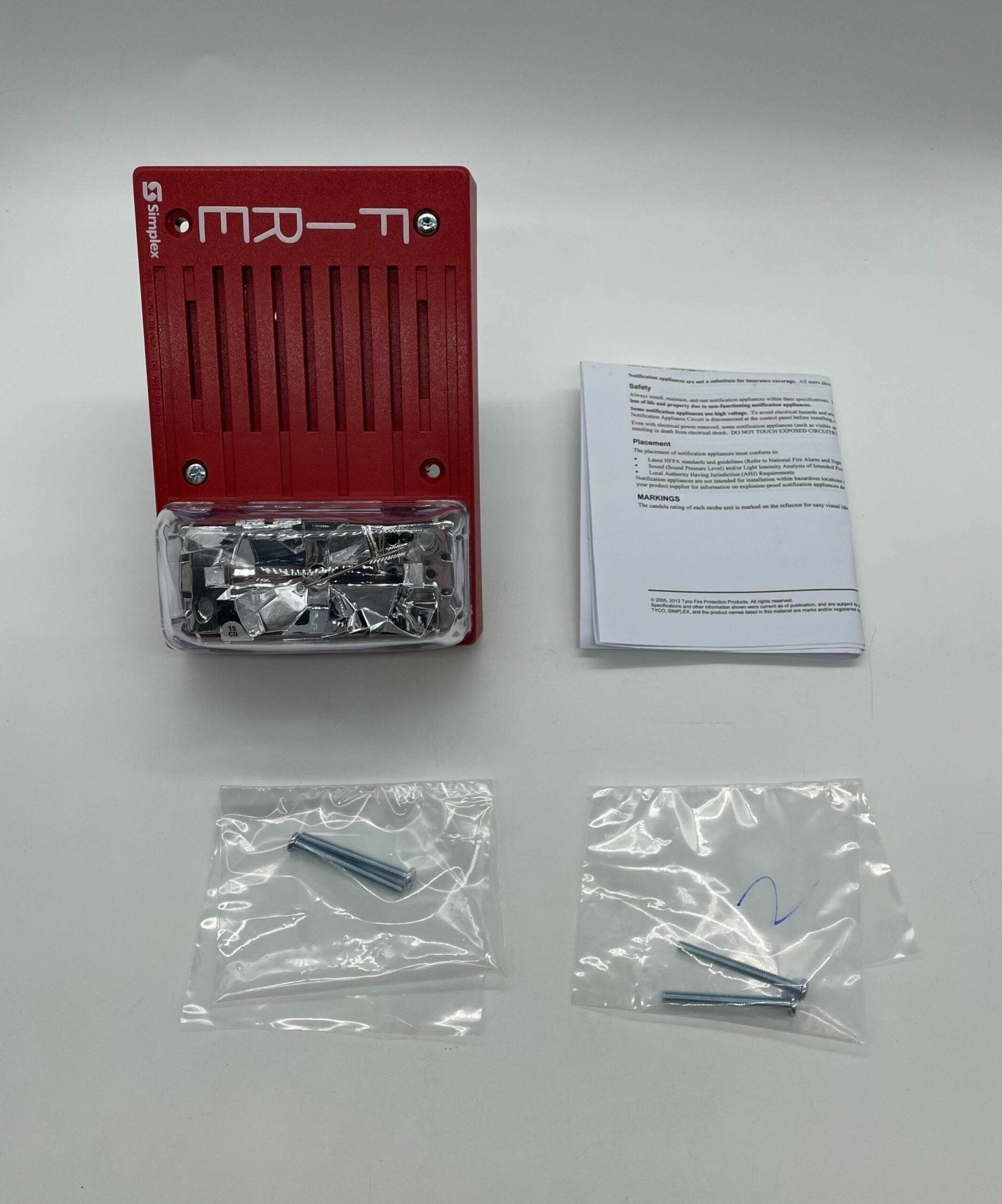Simplex 4903-9150 Red Horizontal Strobe - The Fire Alarm Supplier