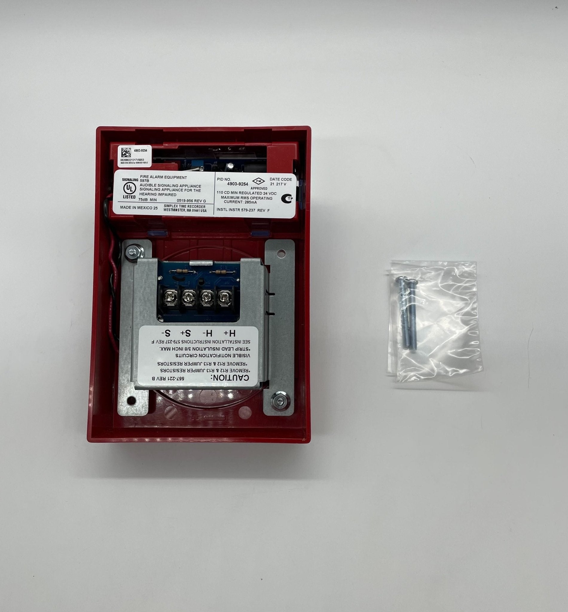 Simplex 4903-9254 Horn Strobe - The Fire Alarm Supplier