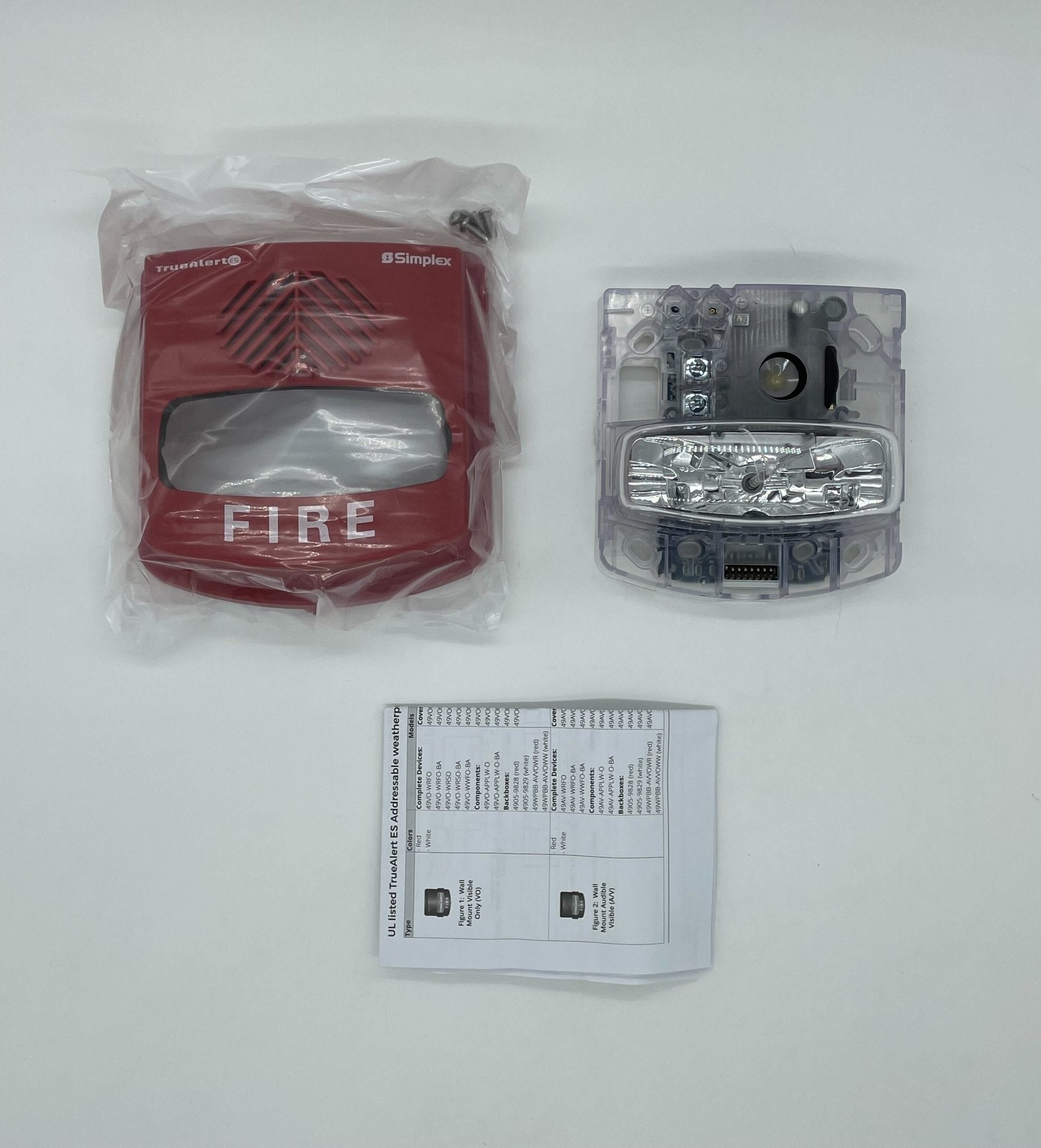 Simplex 49AV-WRFO - The Fire Alarm Supplier