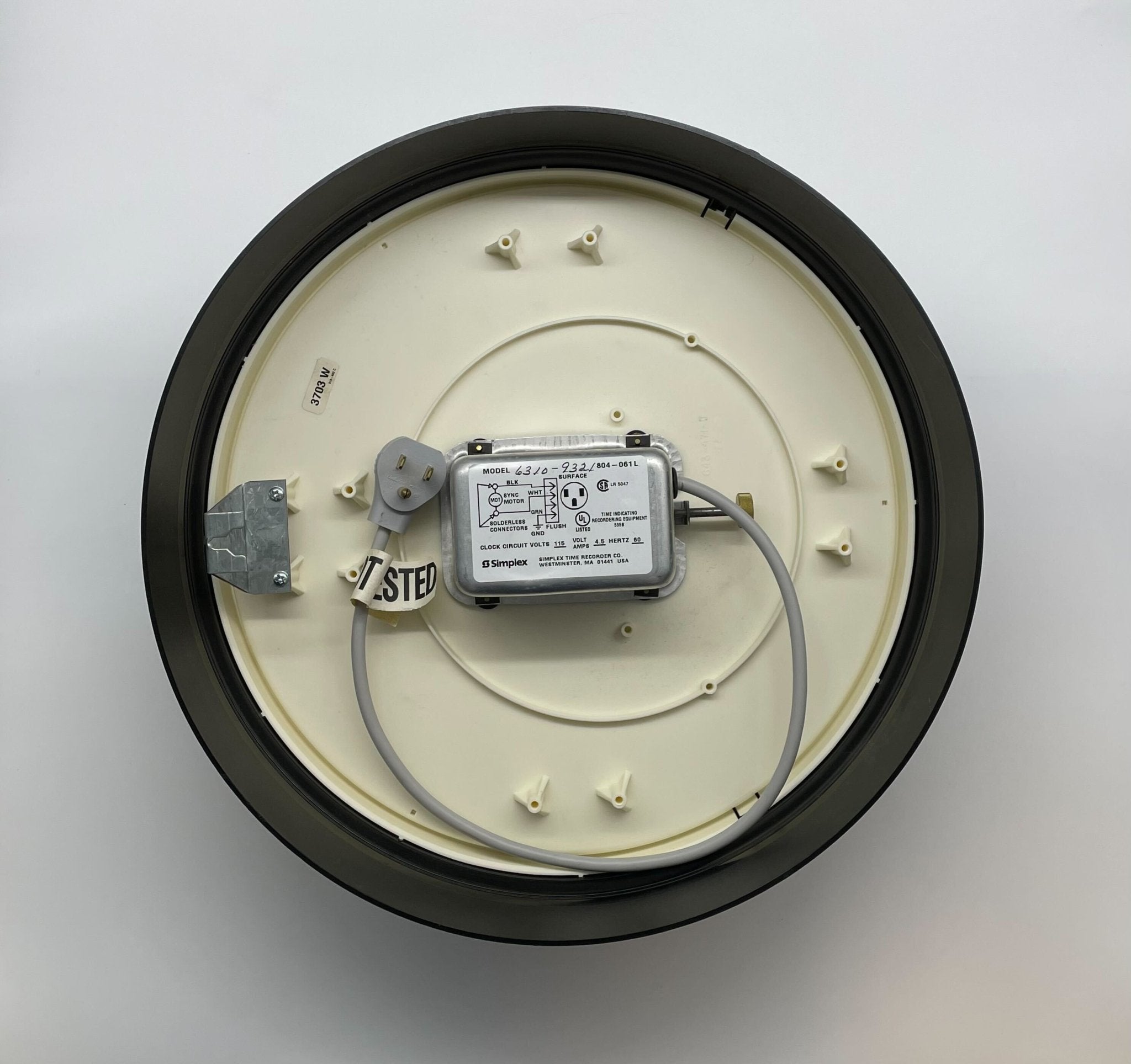 Simplex 6310-9321 Electric Synchronous Clock - The Fire Alarm Supplier