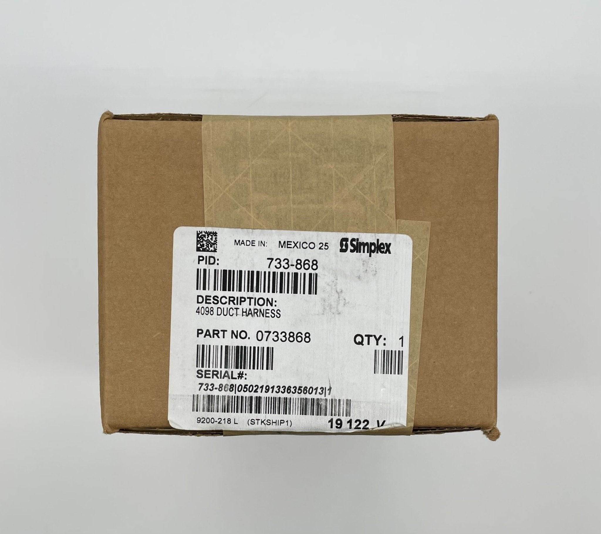 Simplex 733-868 Duct Harness - The Fire Alarm Supplier