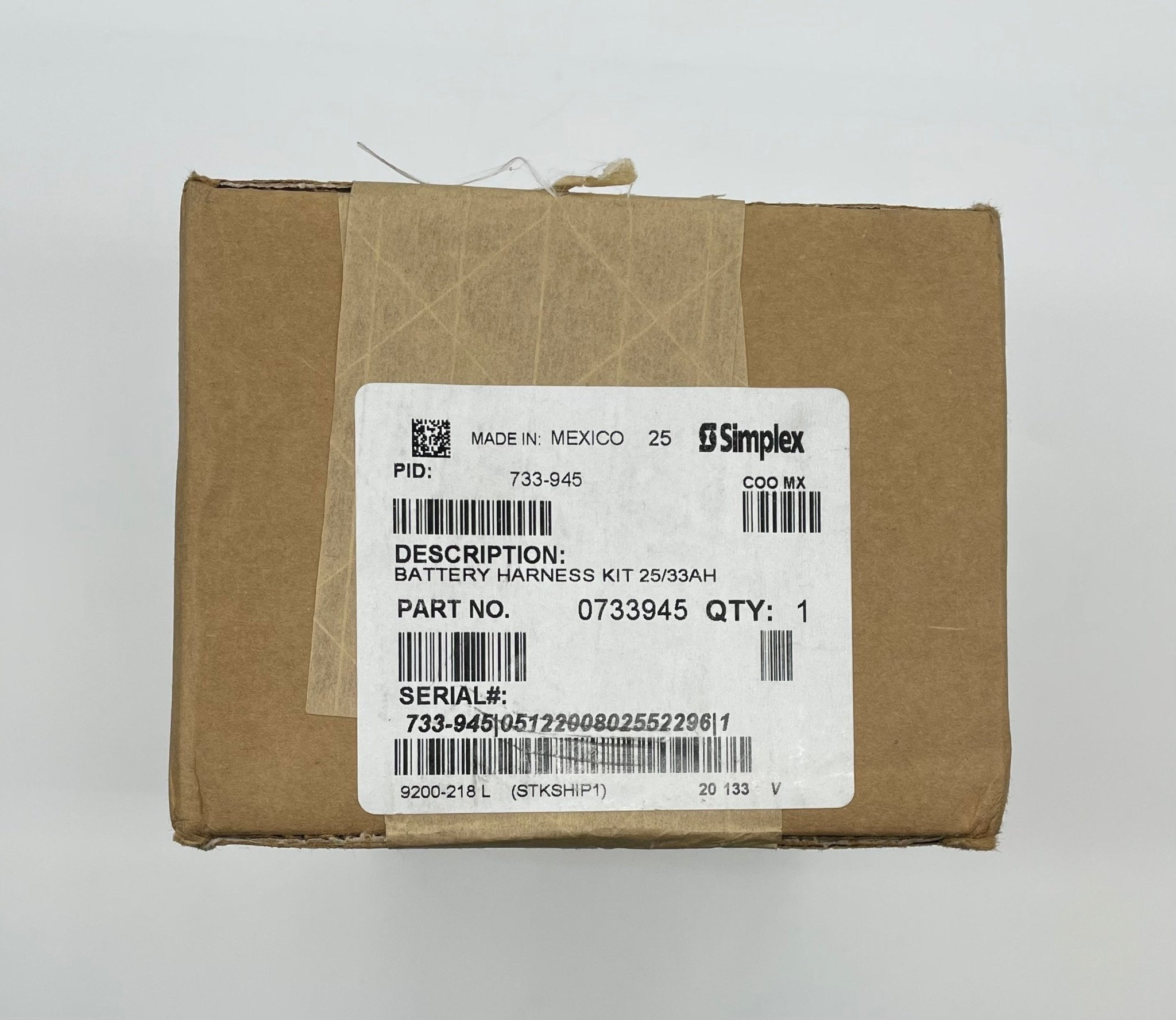Simplex 733-945 Battery Harness Kit - The Fire Alarm Supplier