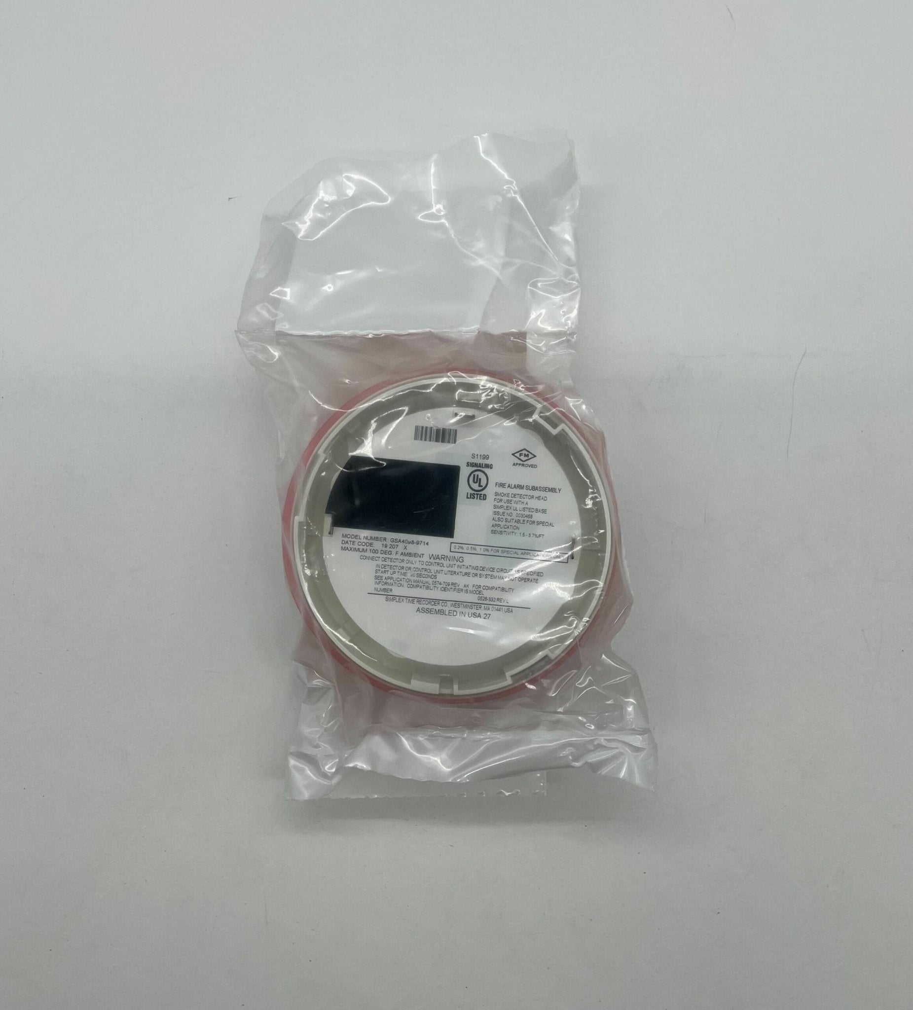 Simplex GSA4098-9714 Photo-Sensor Smoke Detector - The Fire Alarm Supplier