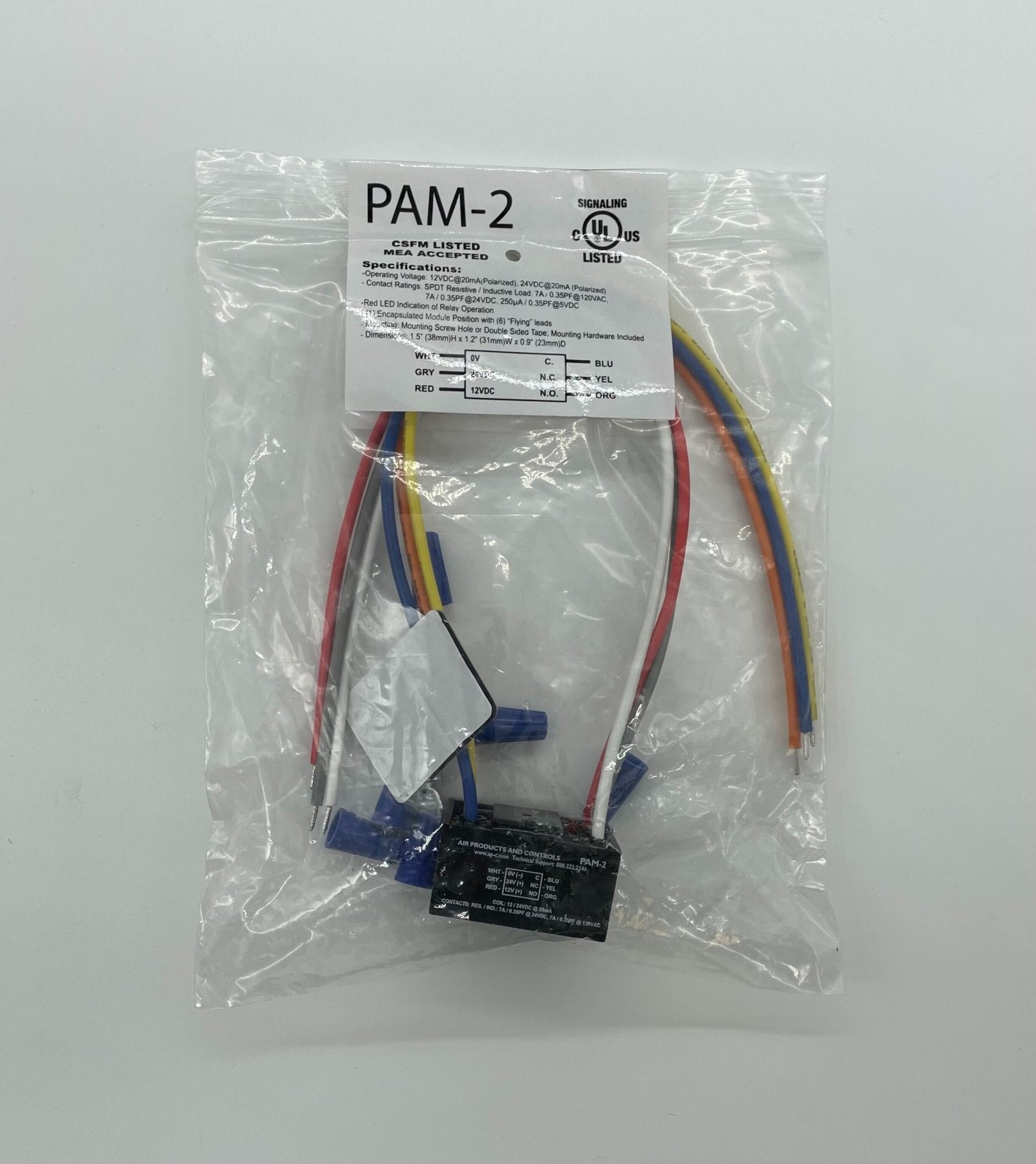 Space Age SSU-PAM-2 Ssu-Pam-2 Multi-Voltage Relay Module - The Fire Alarm Supplier