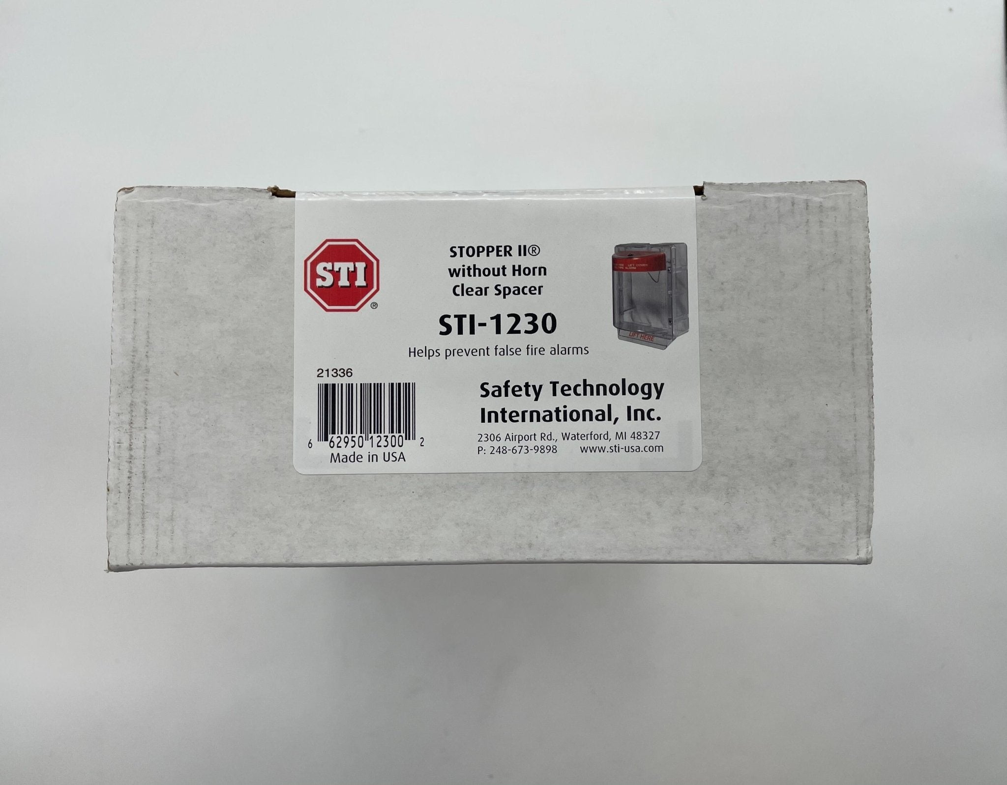 STI-1230 Ll Without Horn With Spacer - The Fire Alarm Supplier