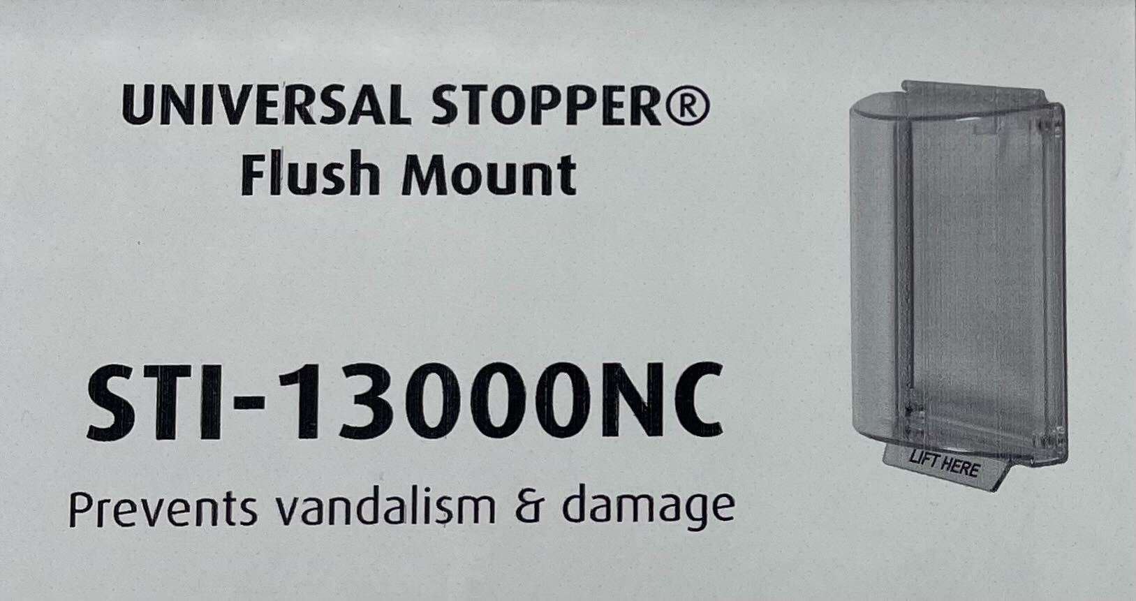 STI-13000NC Stopper Flush Mount - The Fire Alarm Supplier