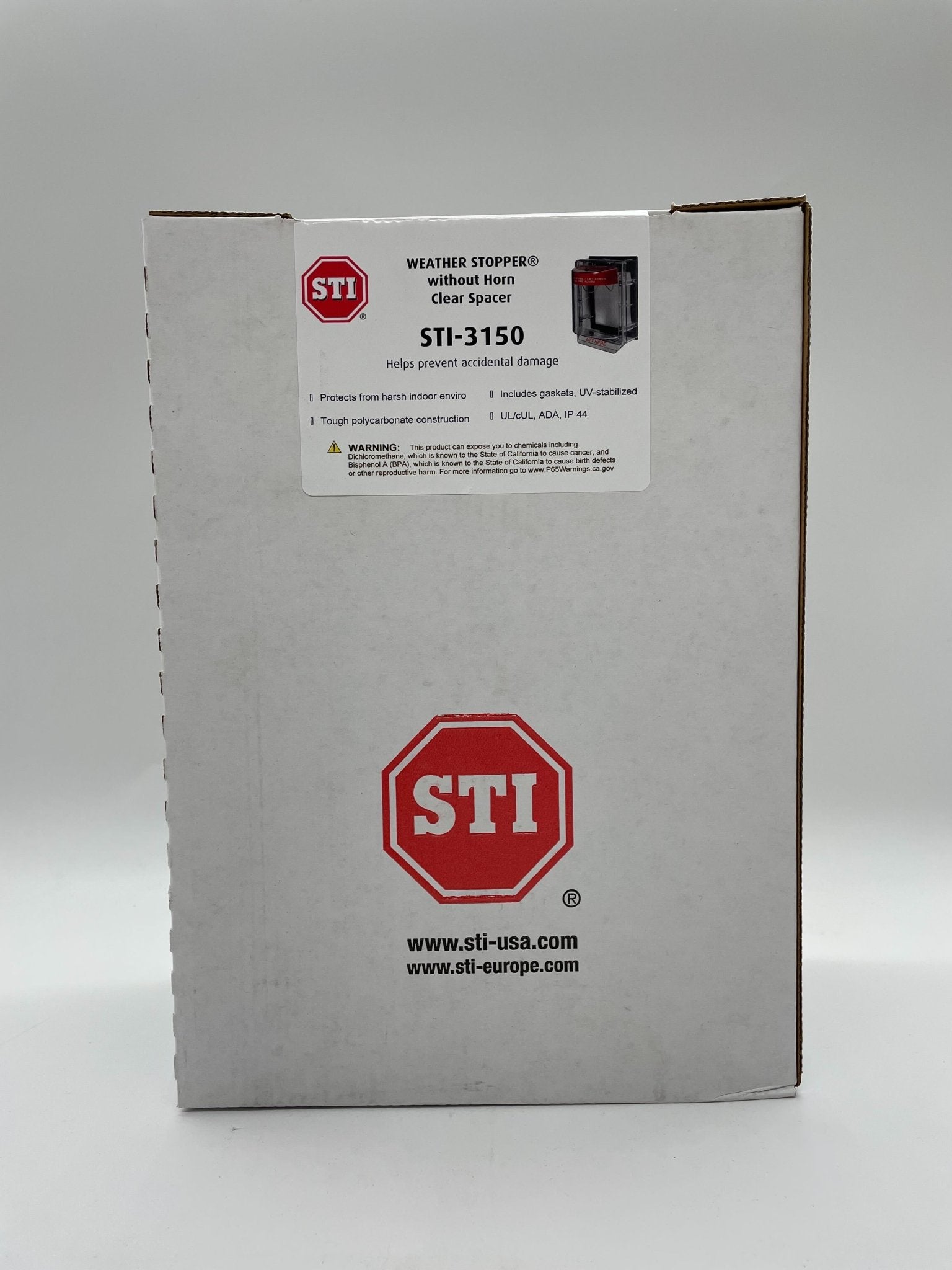 STI-3150 Stopper Without Horn Clear - The Fire Alarm Supplier