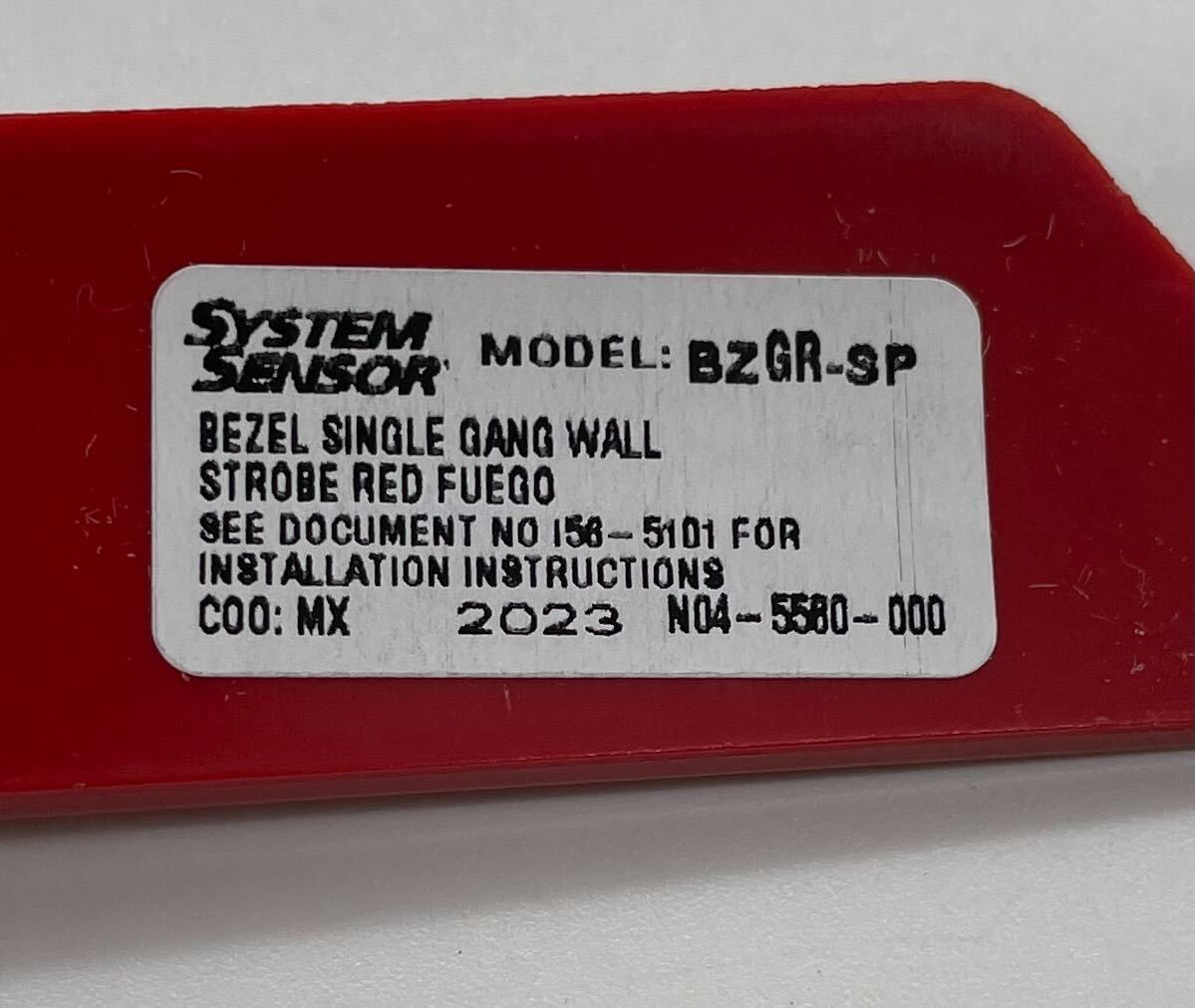 System Sensor BZGR-SP - The Fire Alarm Supplier