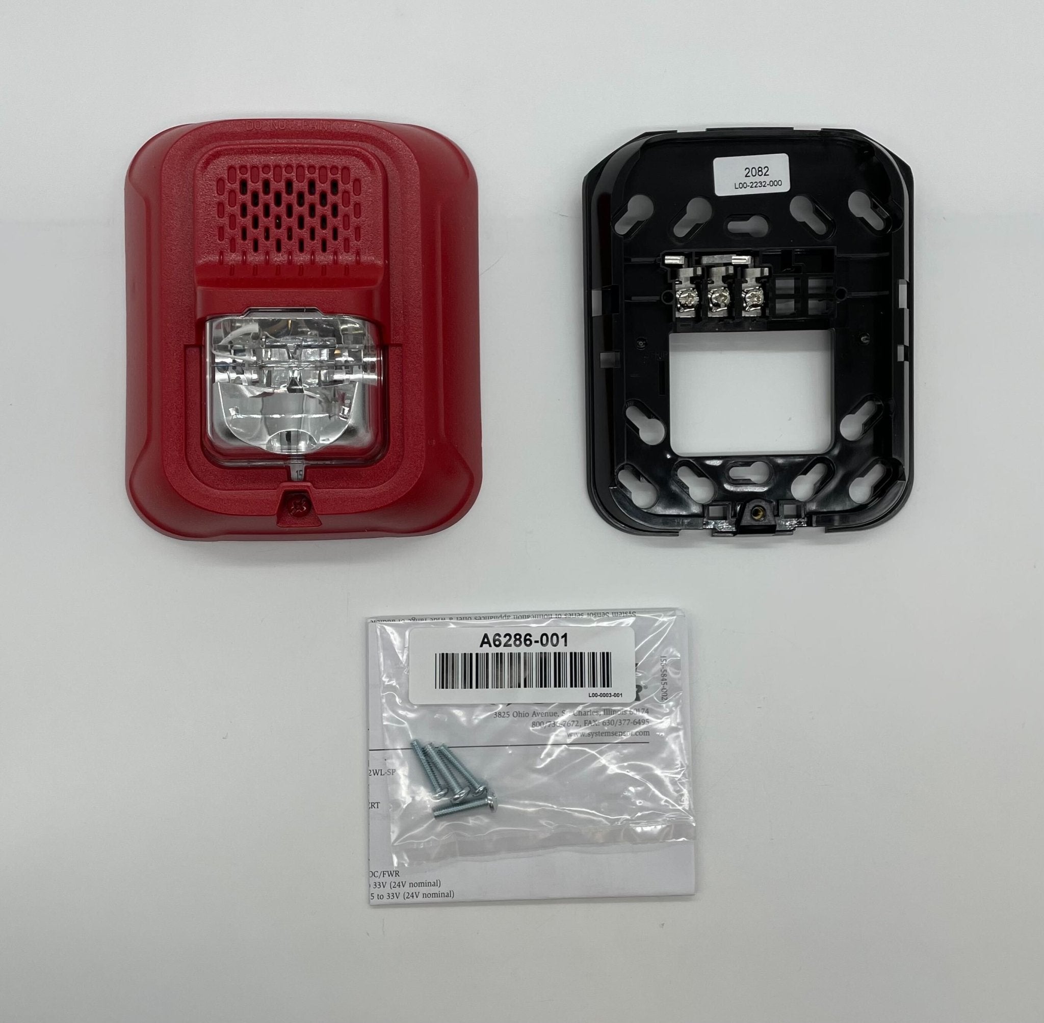 System Sensor CHSRL Chime/Strobe, 12/24 Volt - The Fire Alarm Supplier