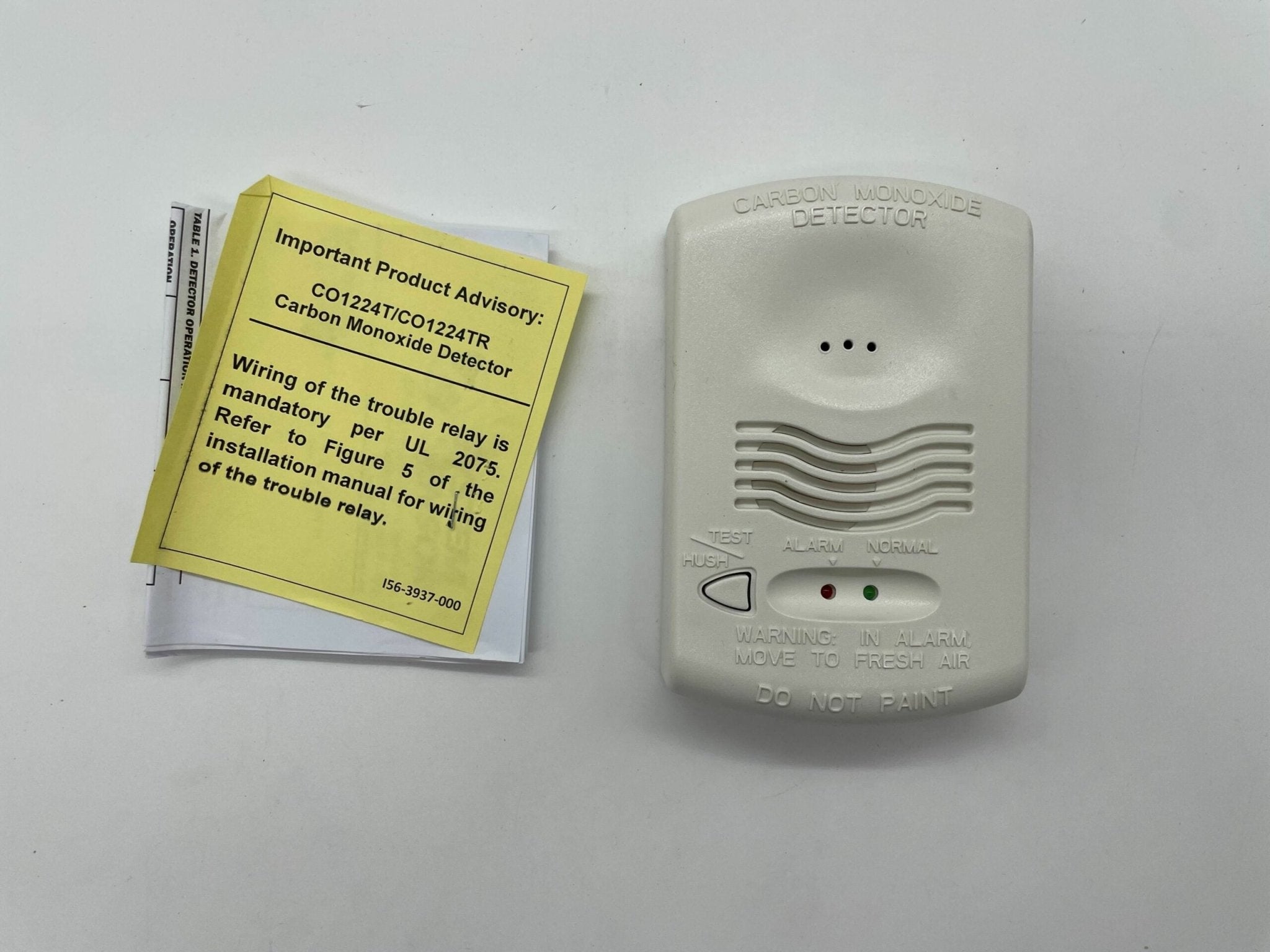 System Sensor CO1224T Carbon Monoxide Detector