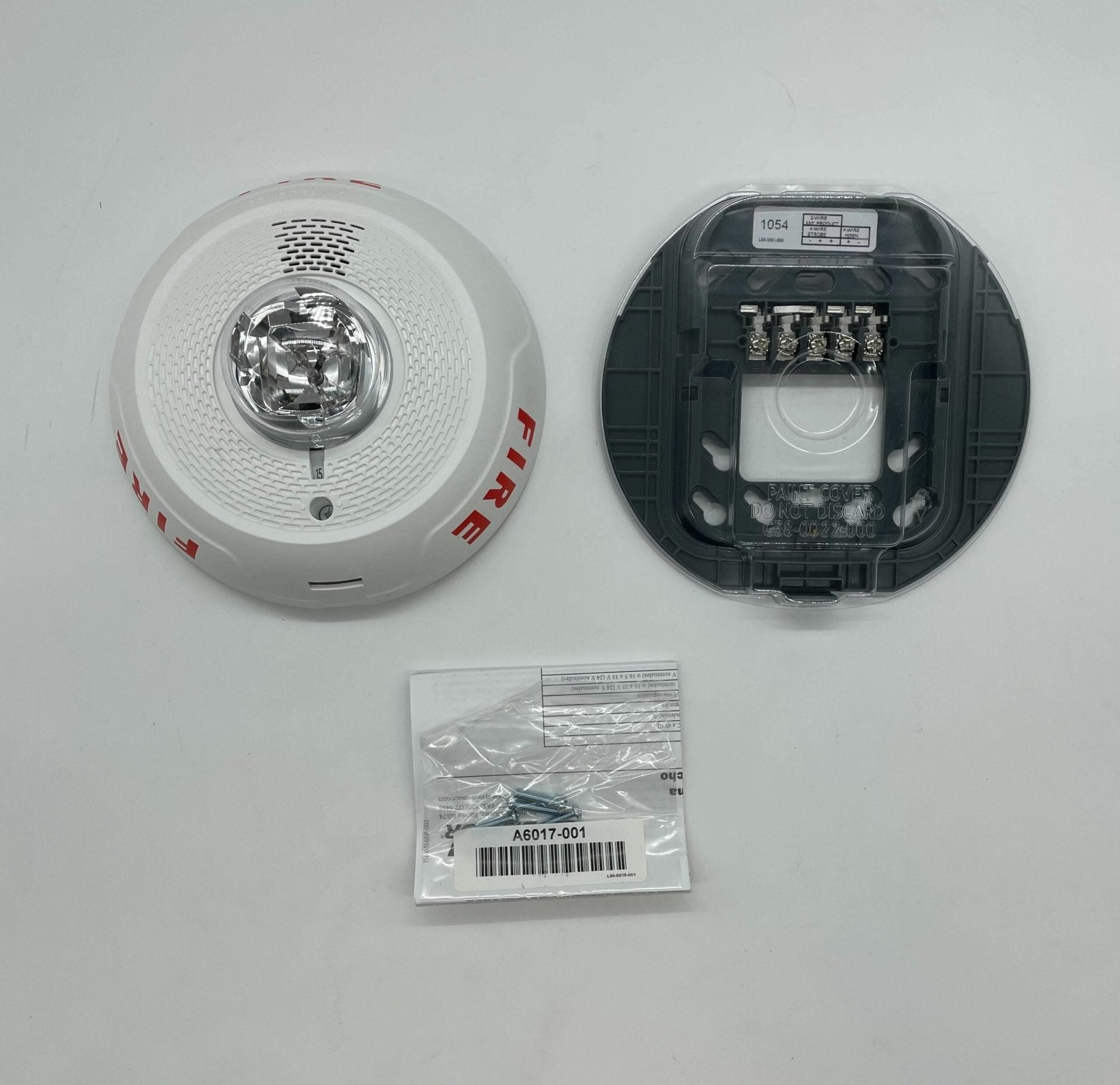 System Sensor PC4WL Horn Strobe White Ceiling - The Fire Alarm Supplier
