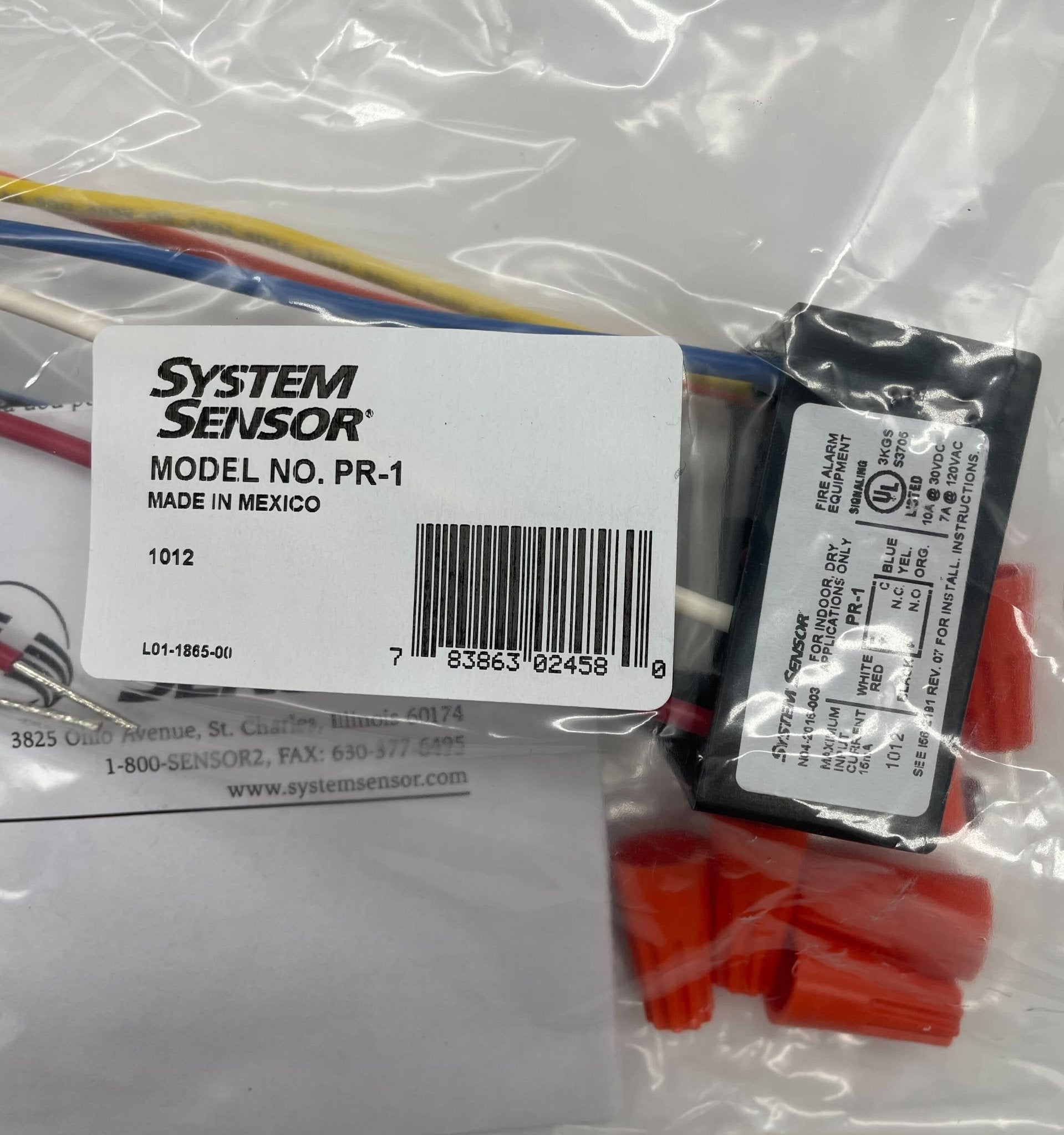 System Sensor PR-1 - The Fire Alarm Supplier