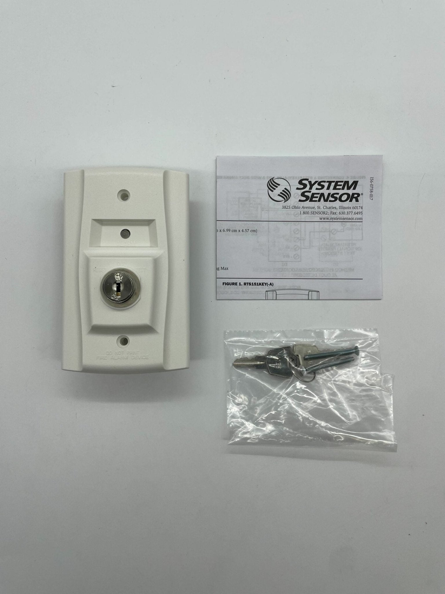 System Sensor RTS151KEY - The Fire Alarm Supplier