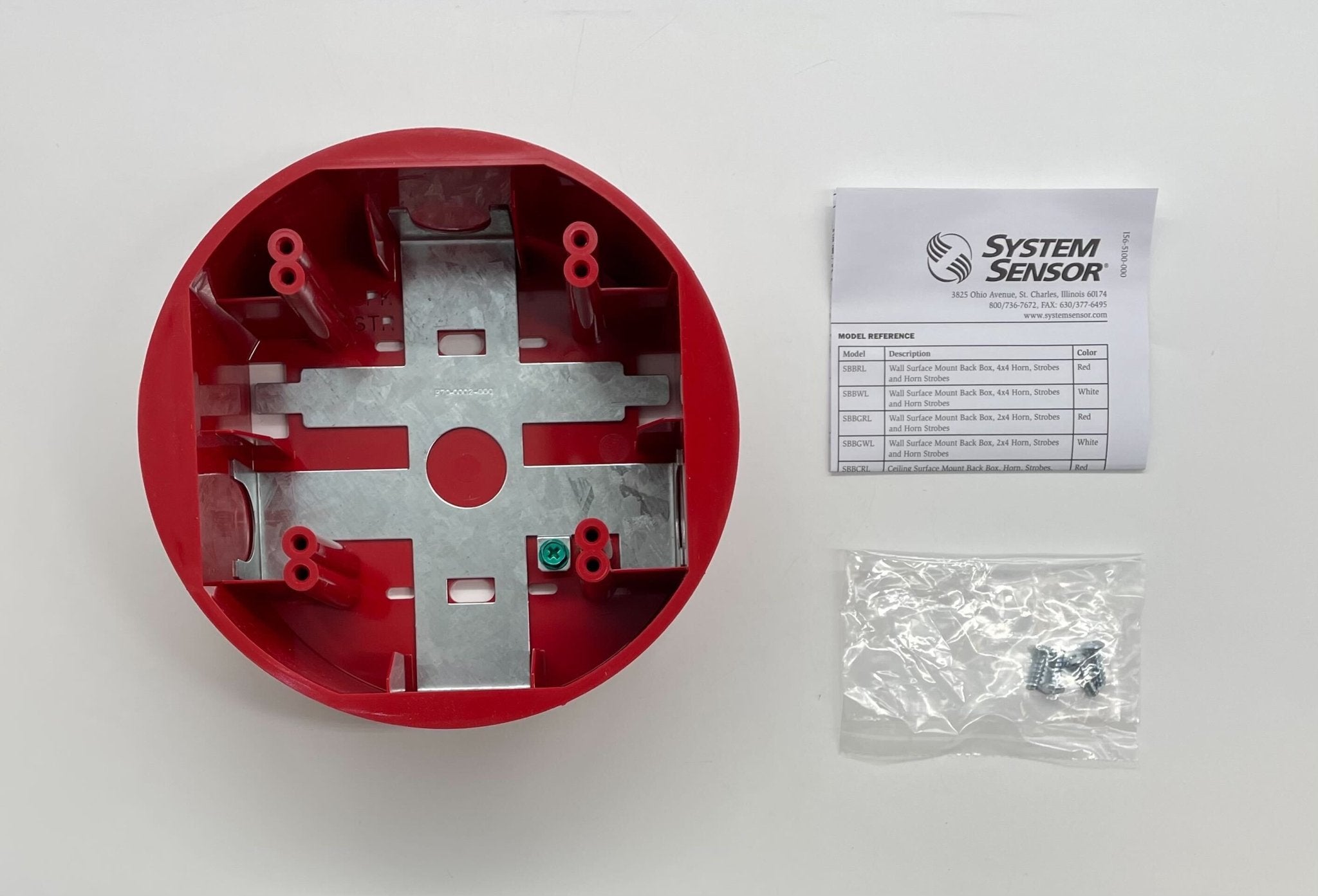 System Sensor SBBCRL Ceiling Surface Back-Box - The Fire Alarm Supplier