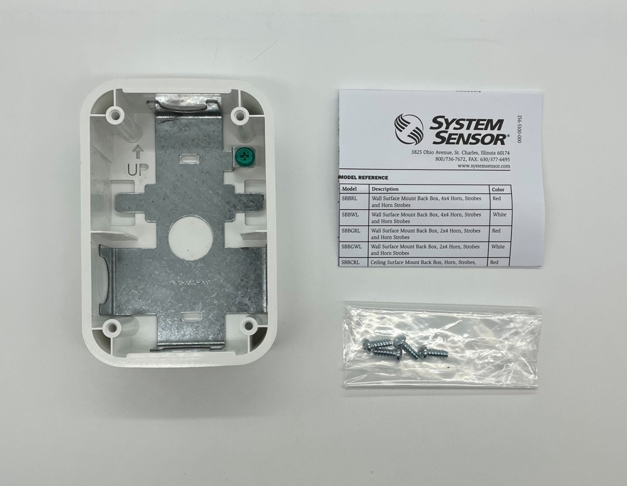 System Sensor SBBGWL - The Fire Alarm Supplier