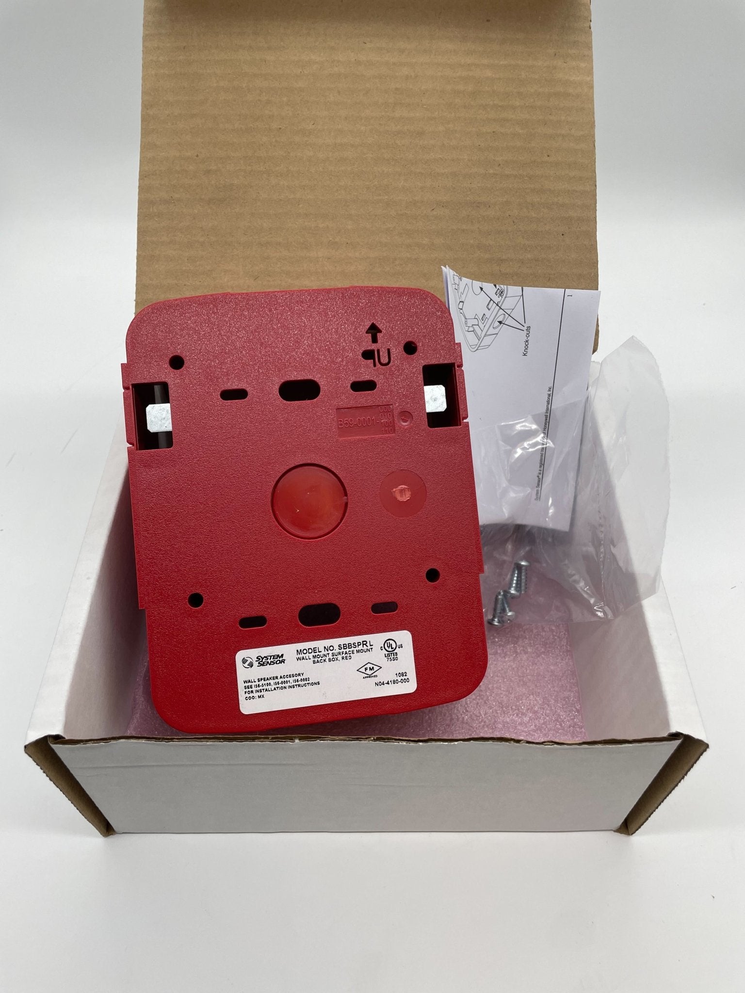 System Sensor SBBSPRL - The Fire Alarm Supplier