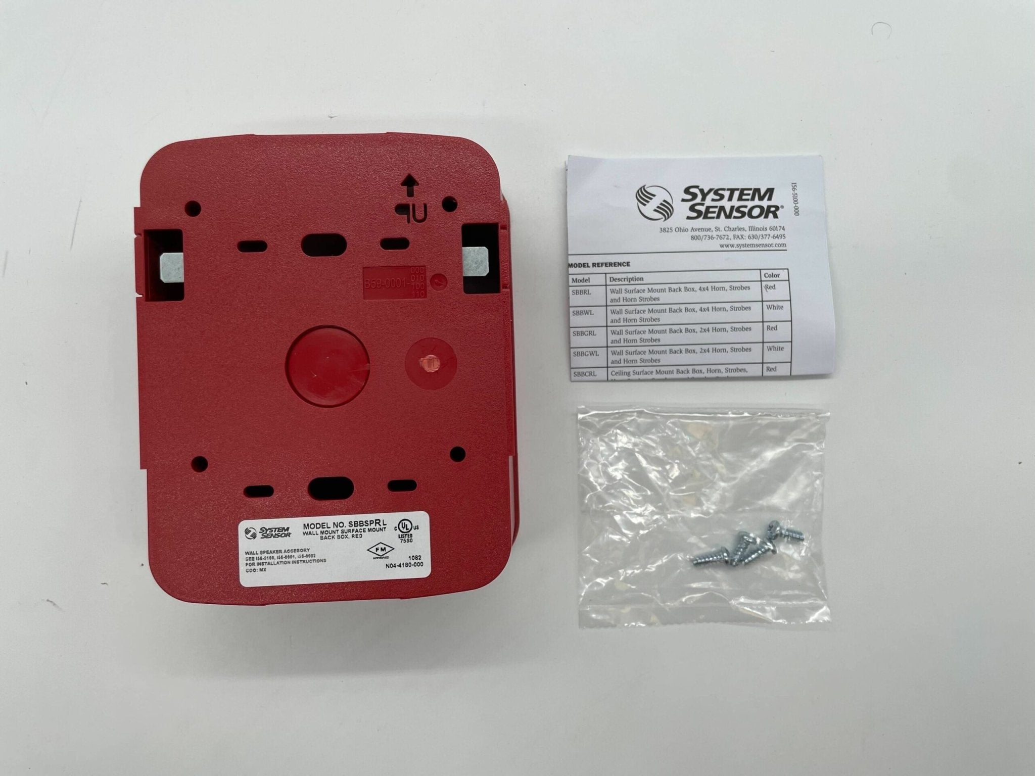 System Sensor SBBSPRL - The Fire Alarm Supplier