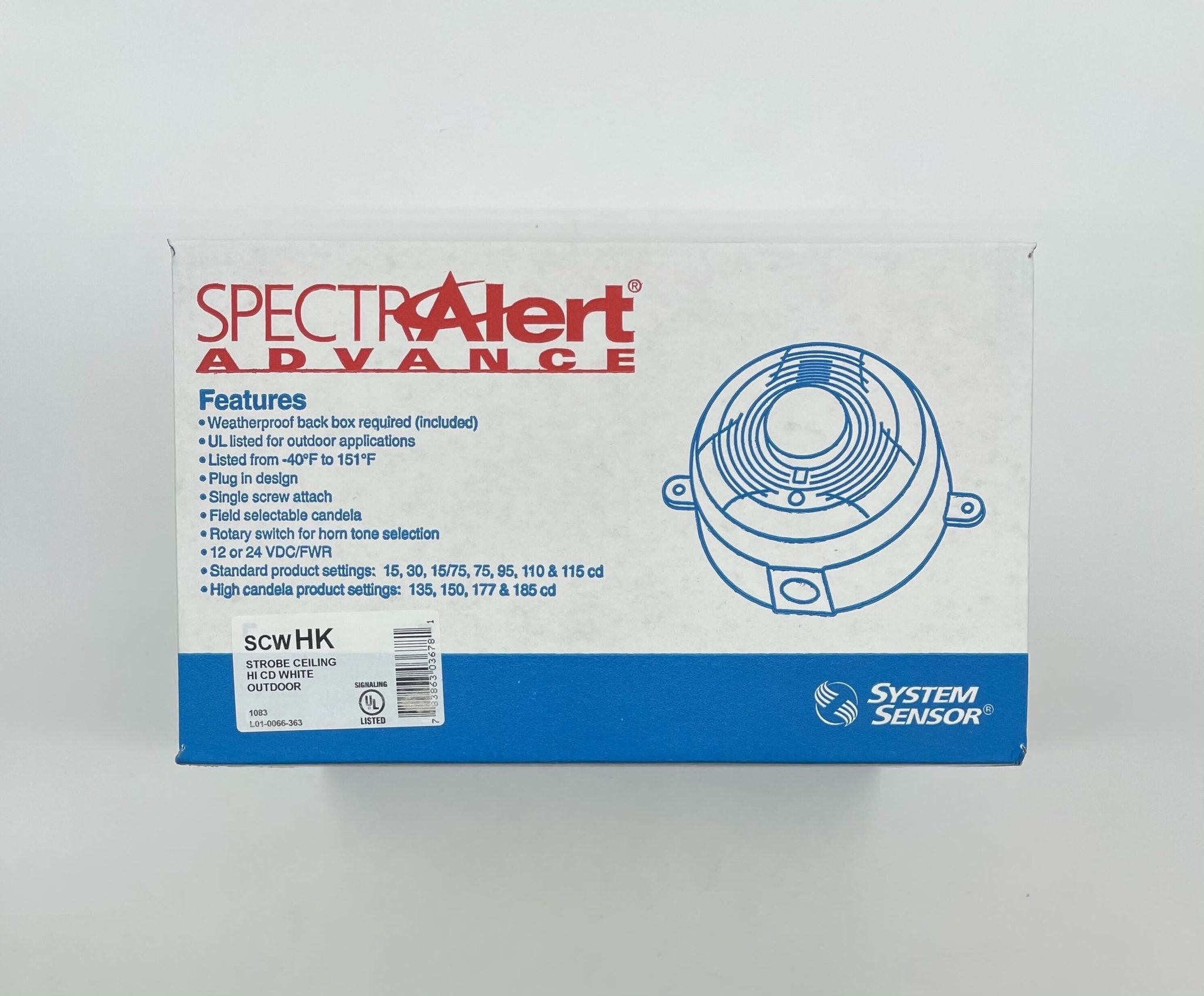 System Sensor SCWHK - The Fire Alarm Supplier