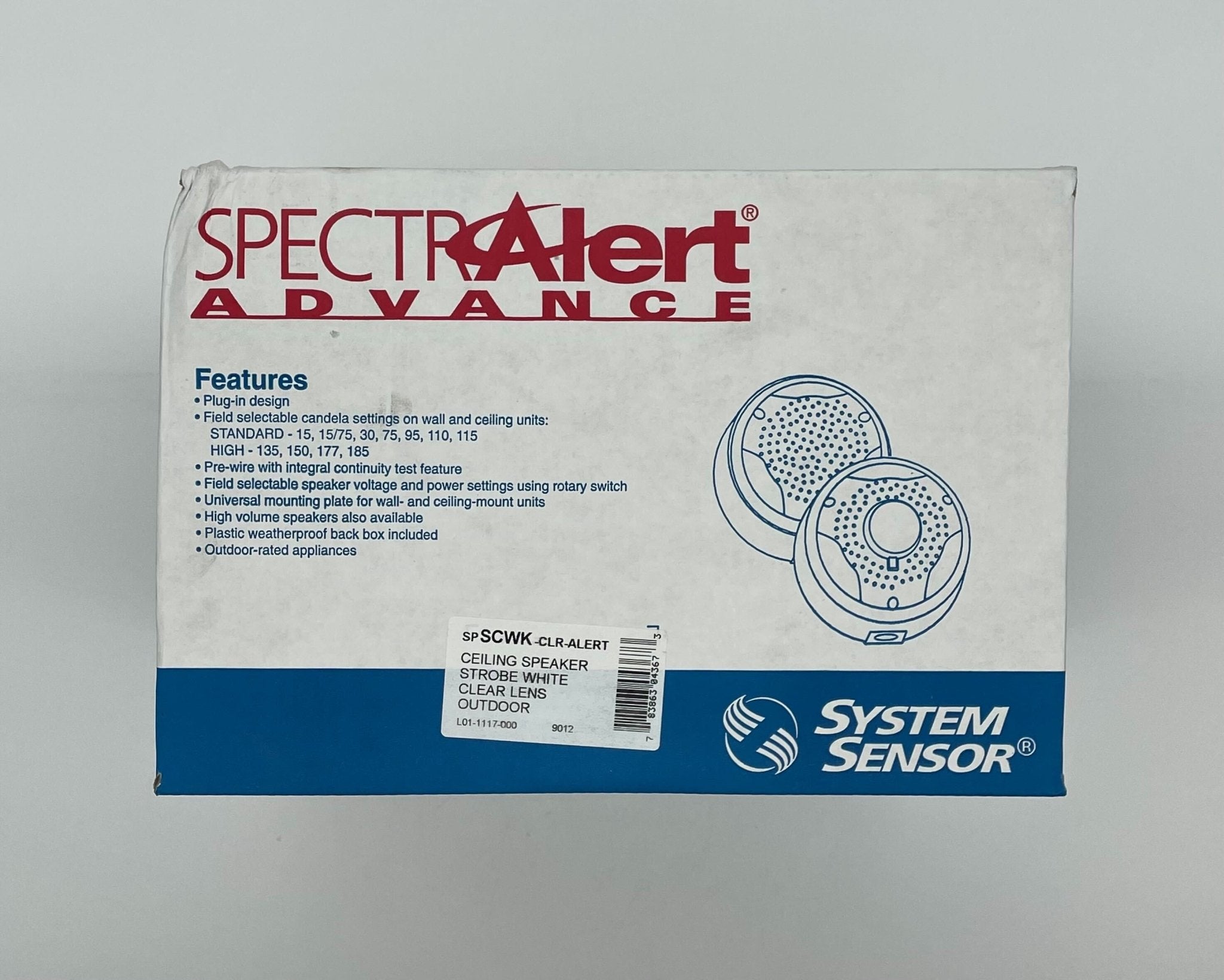 System Sensor SPSCWK-CLR-ALERT - The Fire Alarm Supplier