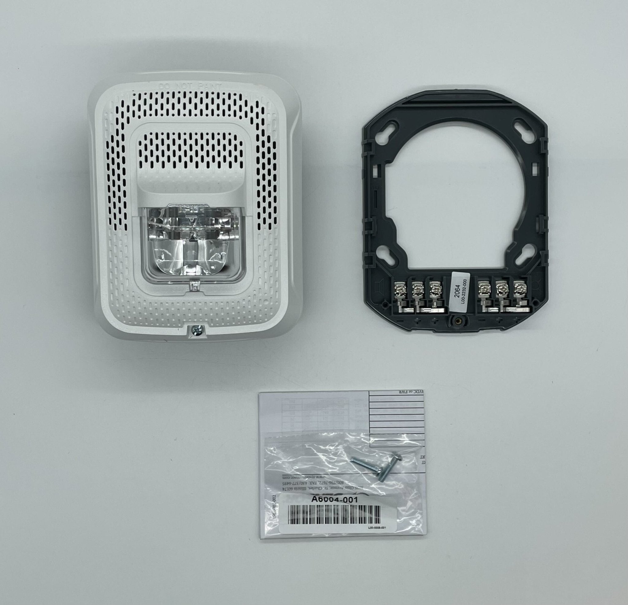 System Sensor SPSWL-P Speaker Strobe White Wall Plain - The Fire Alarm Supplier