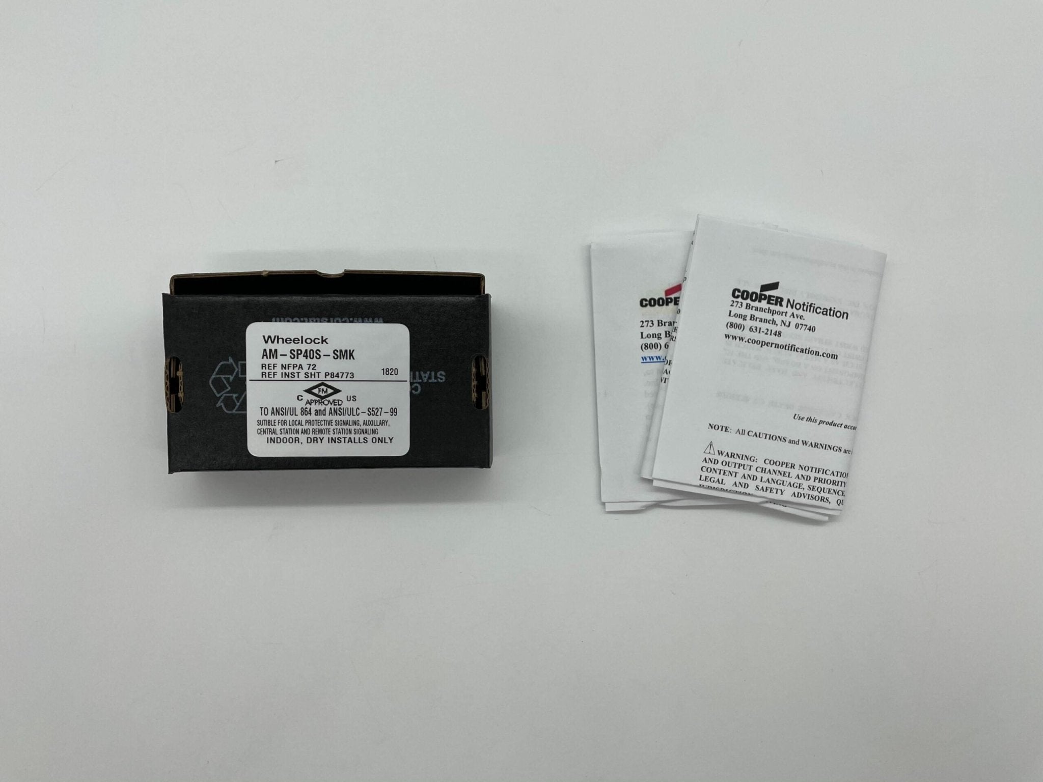 Wheelock AM-SP40S-SMK SP40S After Market 8 Message Standard Message Kit - The Fire Alarm Supplier