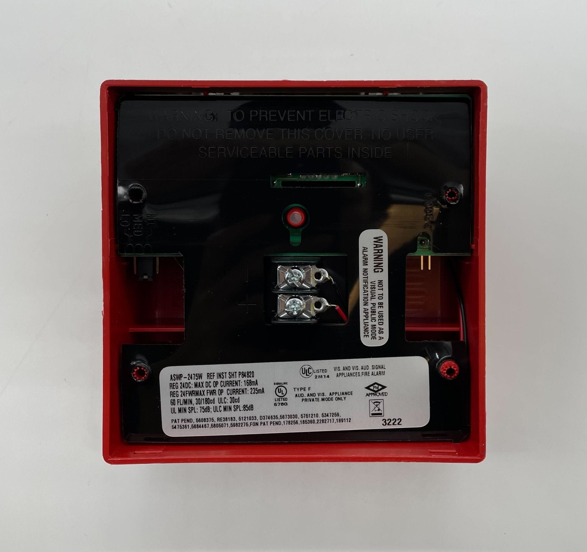 Wheelock ASWP-2475W-FR - The Fire Alarm Supplier