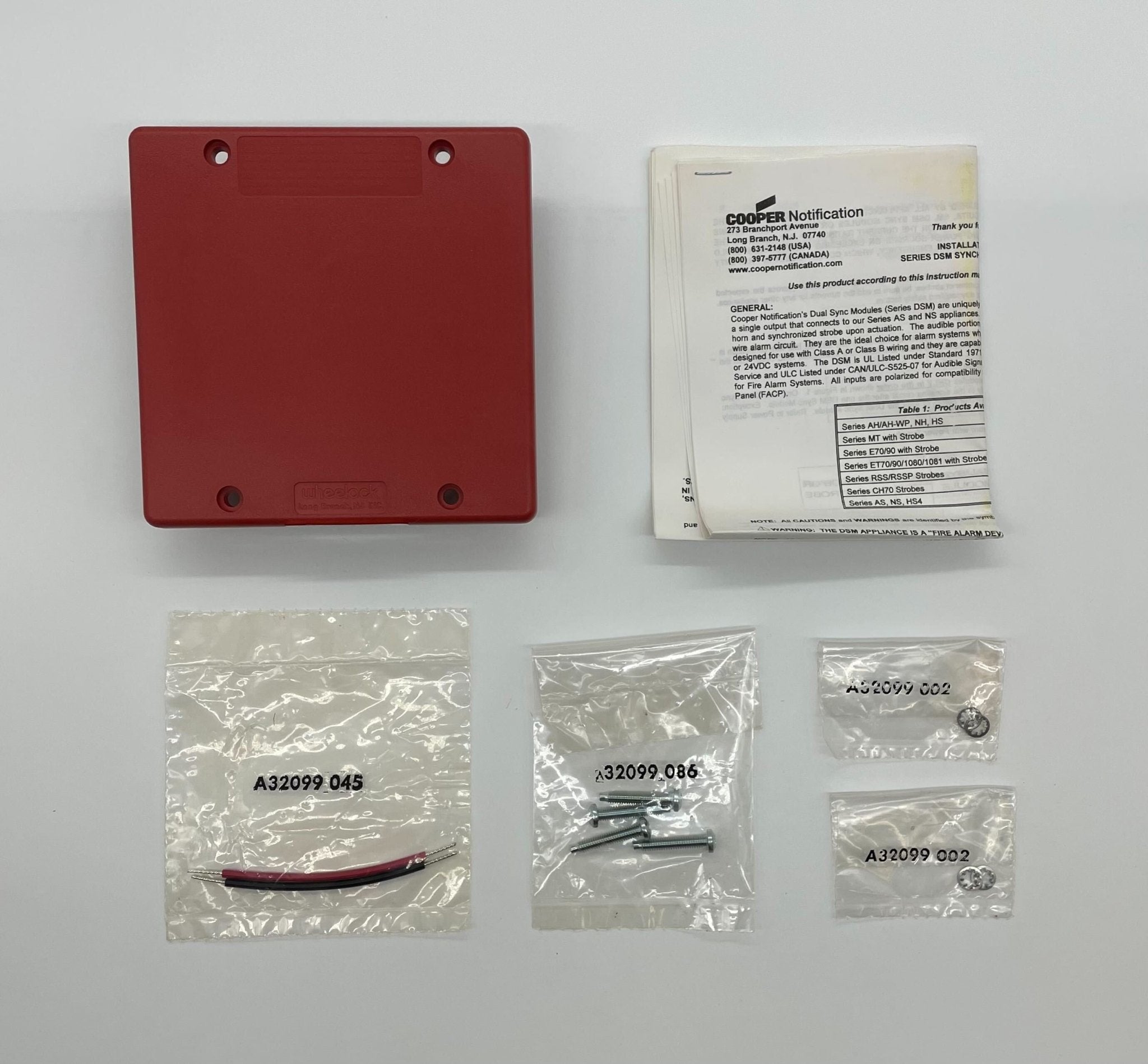 Wheelock DSM-12/24-R - The Fire Alarm Supplier