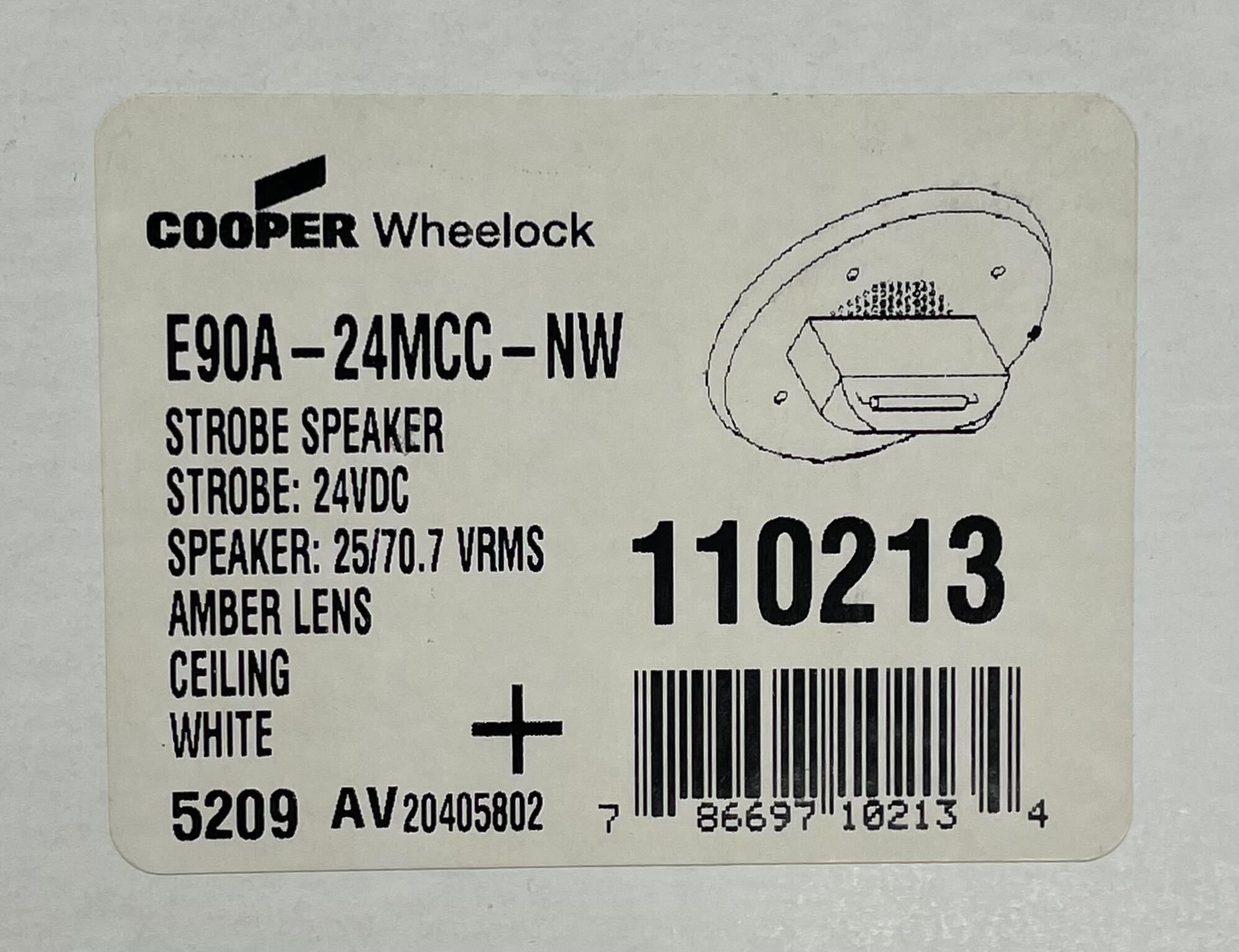 Wheelock E90A-24MCC-NW - The Fire Alarm Supplier