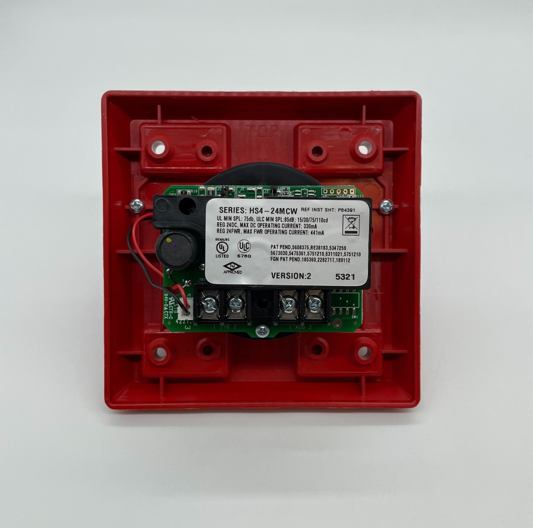 Wheelock HS4-24MCW-FR - The Fire Alarm Supplier